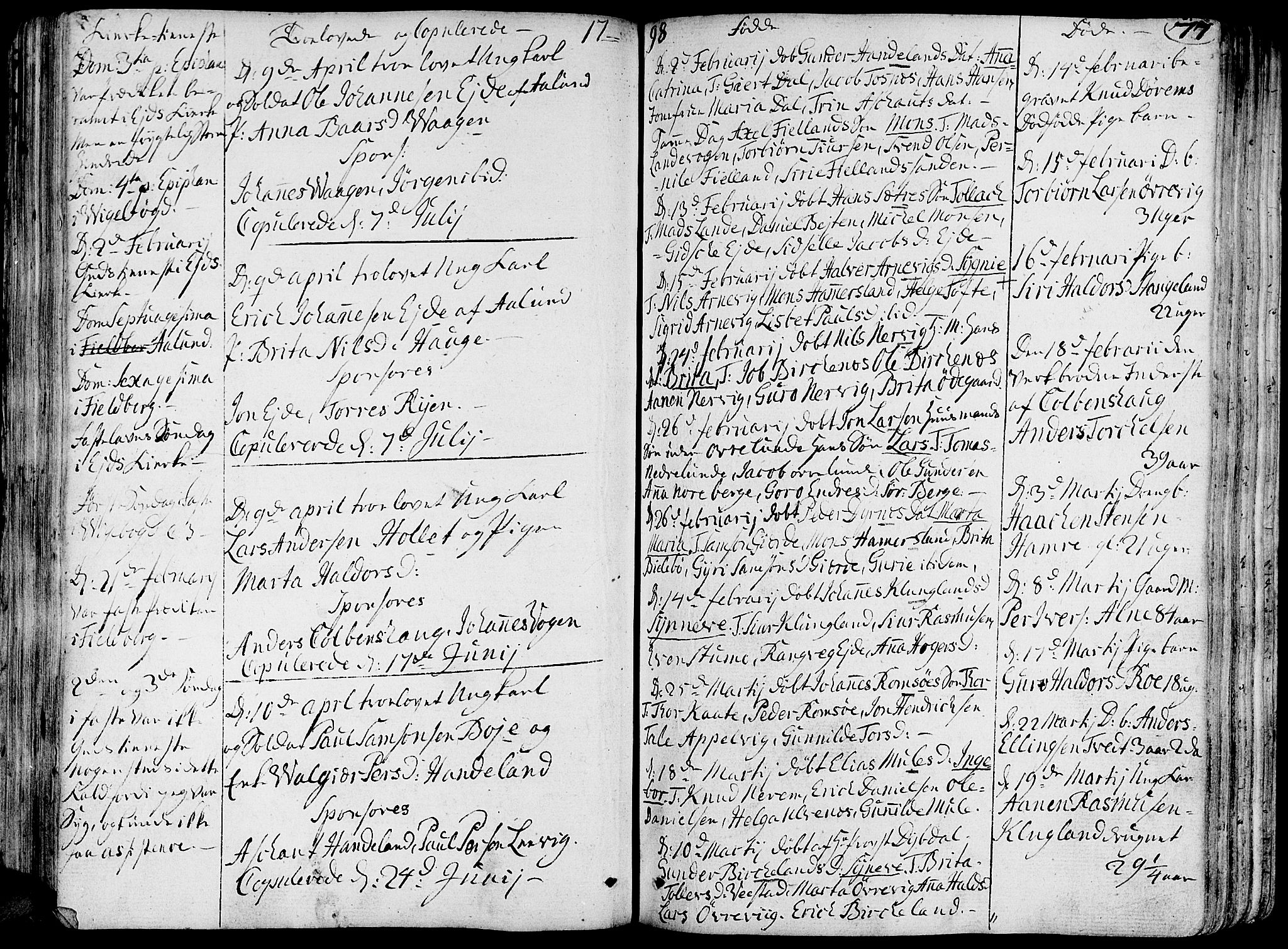 Fjelberg sokneprestembete, AV/SAB-A-75201/H/Haa: Ministerialbok nr. A 3, 1788-1815, s. 77