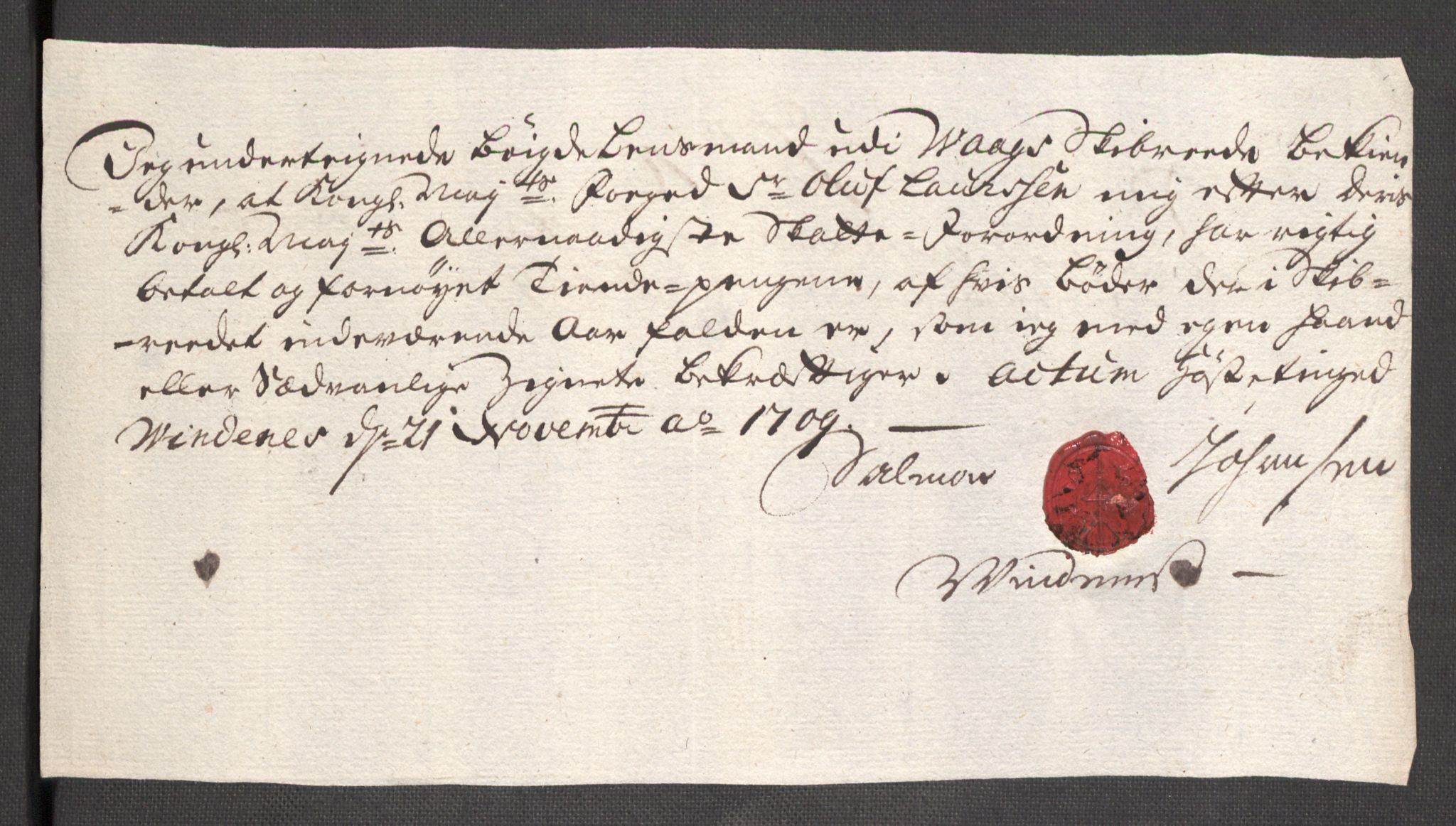 Rentekammeret inntil 1814, Reviderte regnskaper, Fogderegnskap, AV/RA-EA-4092/R48/L2986: Fogderegnskap Sunnhordland og Hardanger, 1709-1710, s. 311