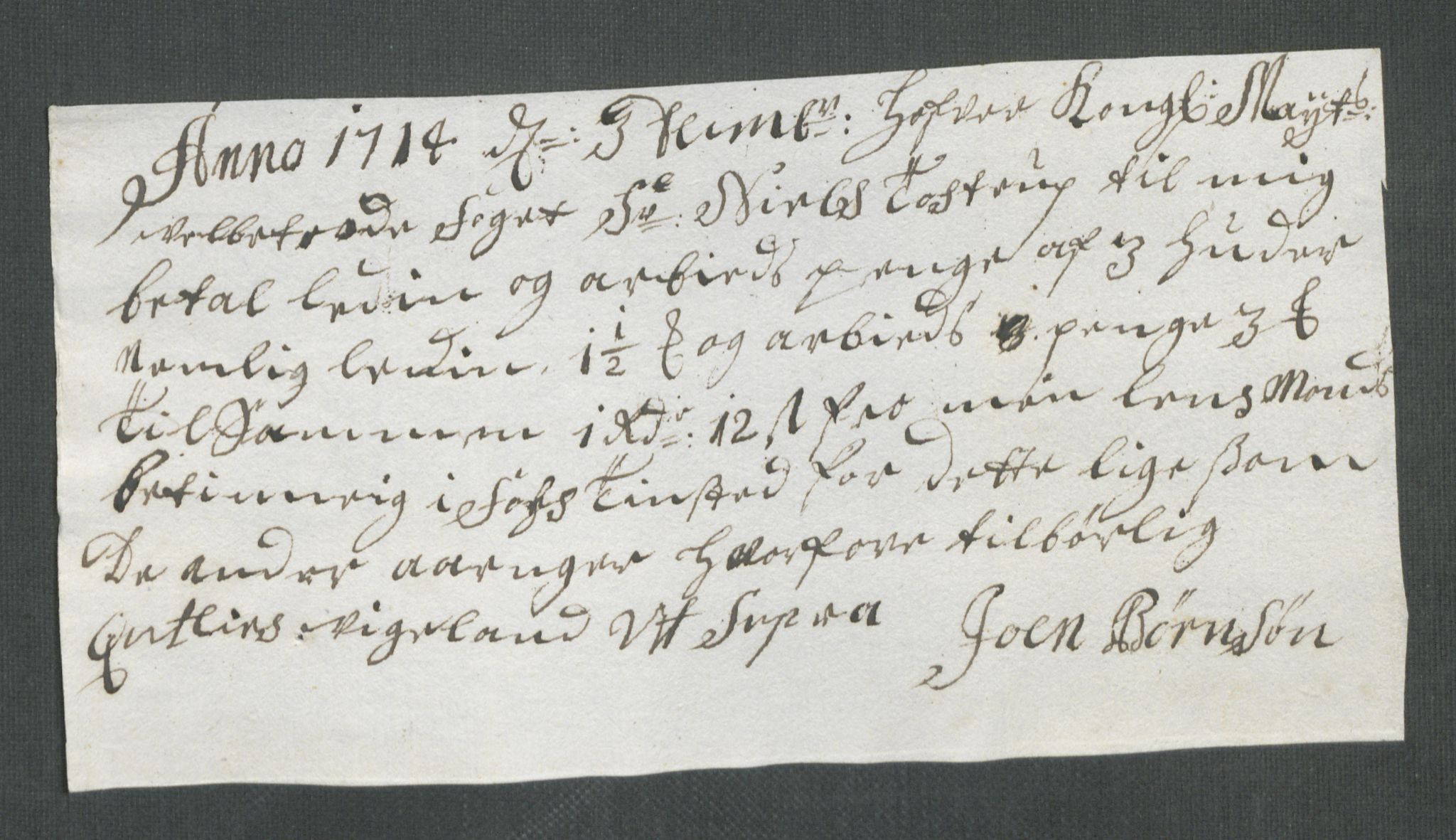 Rentekammeret inntil 1814, Reviderte regnskaper, Fogderegnskap, AV/RA-EA-4092/R43/L2558: Fogderegnskap Lista og Mandal, 1714, s. 144