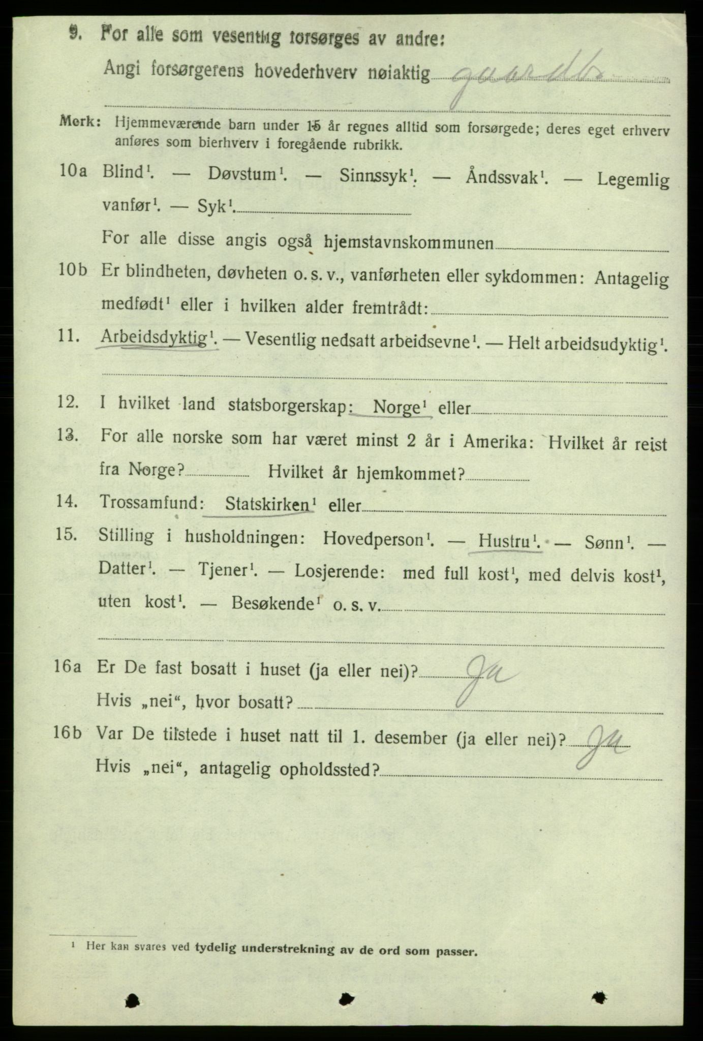SAB, Folketelling 1920 for 1224 Kvinnherad herred, 1920, s. 9539