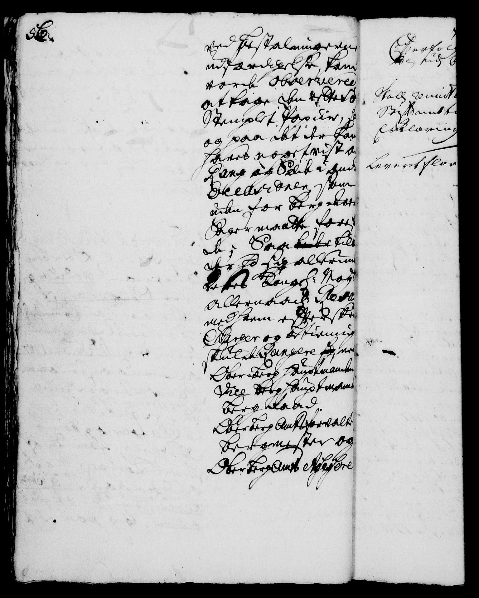 Rentekammeret, Kammerkanselliet, RA/EA-3111/G/Gh/Gha/L0004: Norsk ekstraktmemorialprotokoll, sak. 766-941 (merket RK 53.49), 1721, s. 56