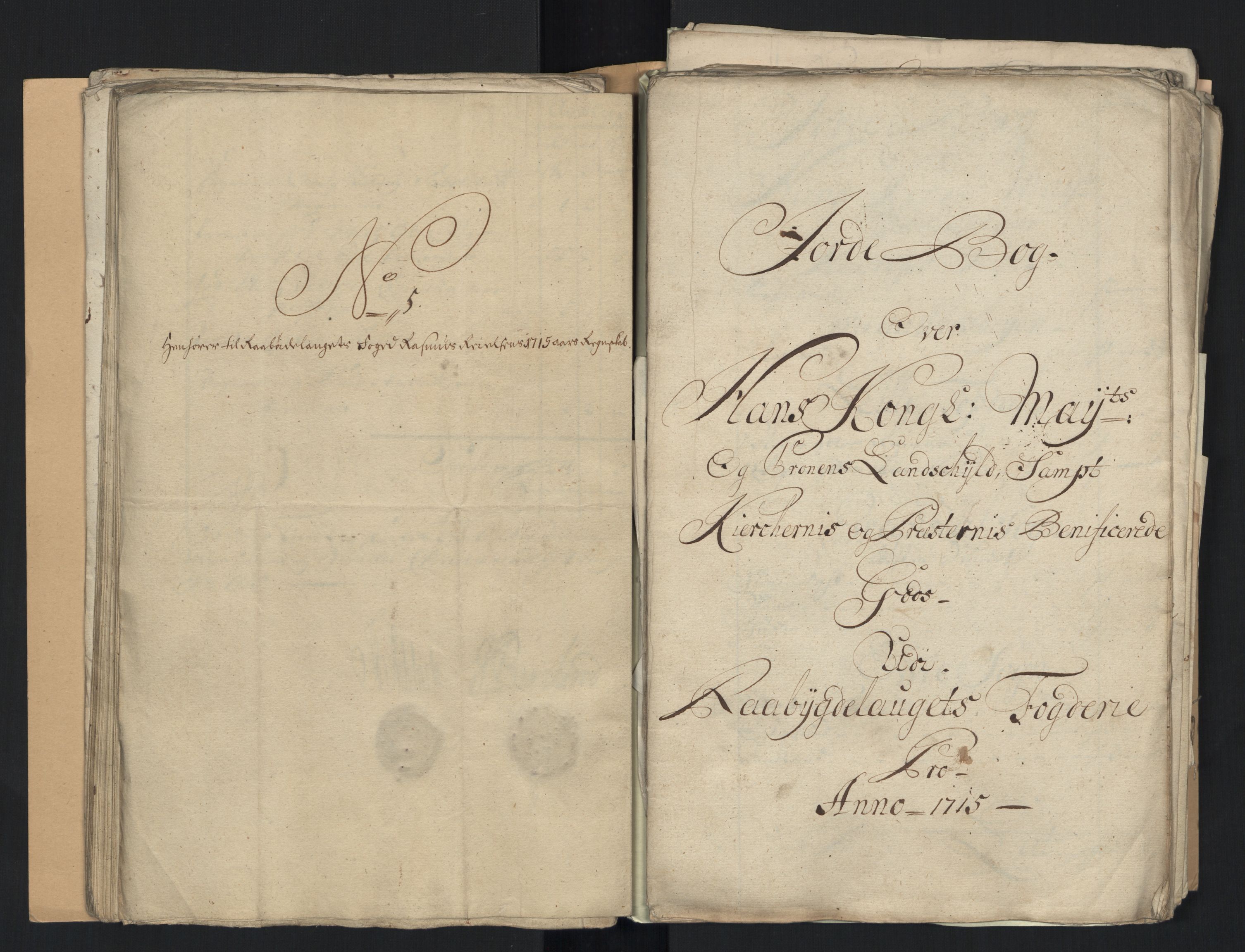 Rentekammeret inntil 1814, Reviderte regnskaper, Fogderegnskap, RA/EA-4092/R40/L2451: Fogderegnskap Råbyggelag, 1714-1715, s. 297
