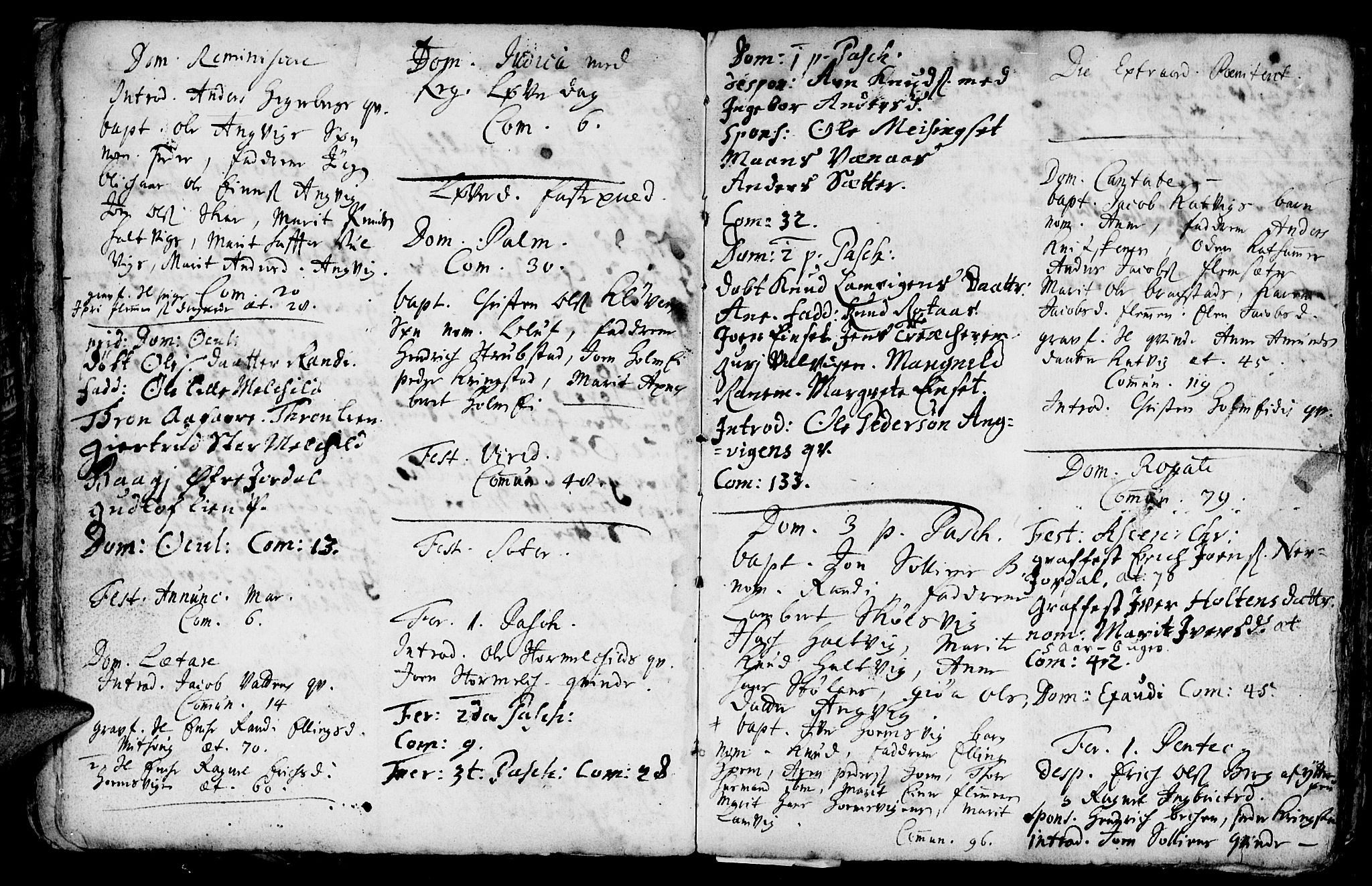 Ministerialprotokoller, klokkerbøker og fødselsregistre - Møre og Romsdal, AV/SAT-A-1454/586/L0977: Ministerialbok nr. 586A03, 1706-1731
