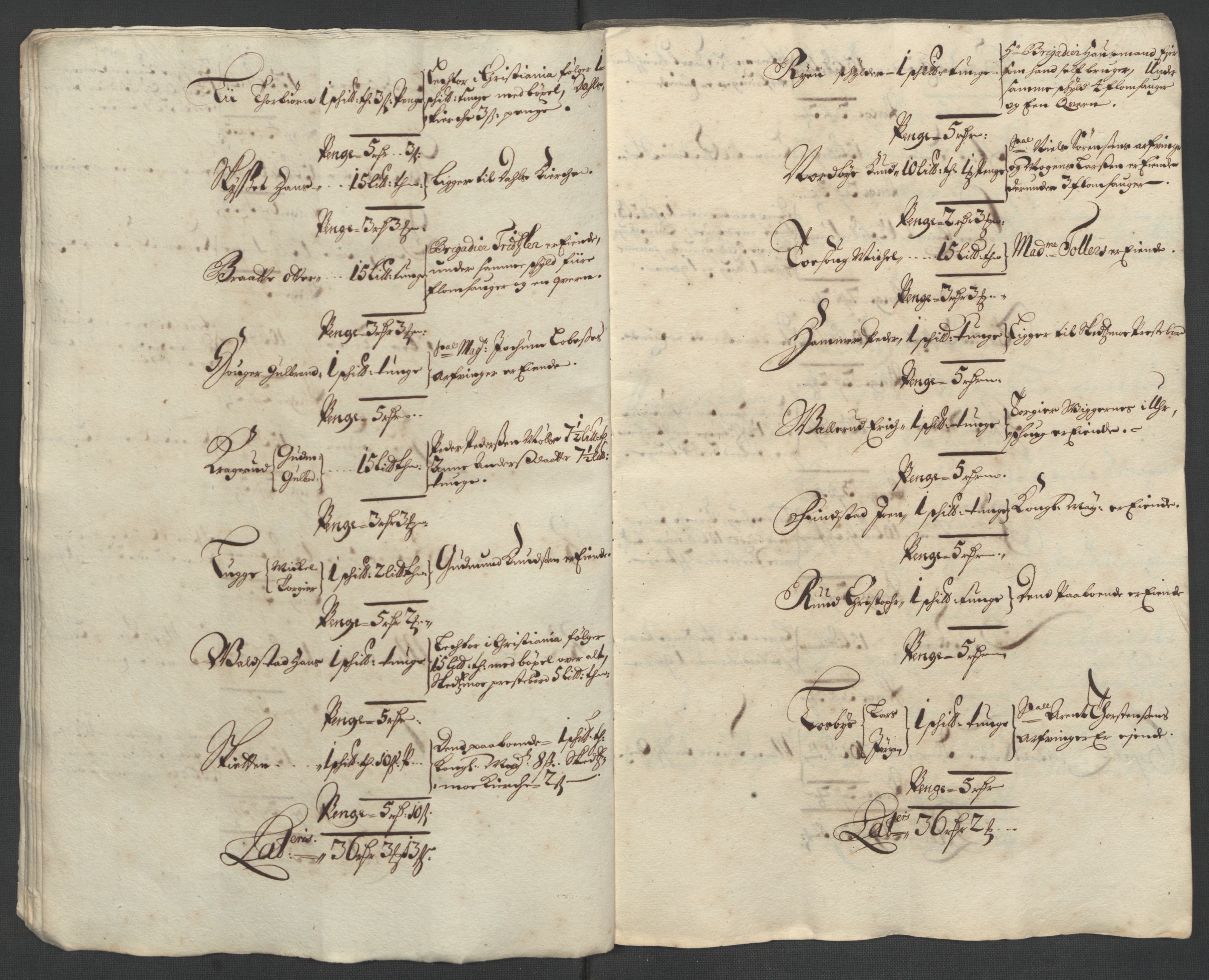 Rentekammeret inntil 1814, Reviderte regnskaper, Fogderegnskap, AV/RA-EA-4092/R11/L0580: Fogderegnskap Nedre Romerike, 1696-1697, s. 61