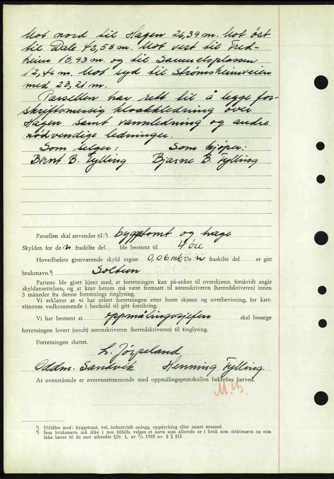 Nordre Sunnmøre sorenskriveri, AV/SAT-A-0006/1/2/2C/2Ca: Pantebok nr. A23, 1946-1947, Dagboknr: 158/1947