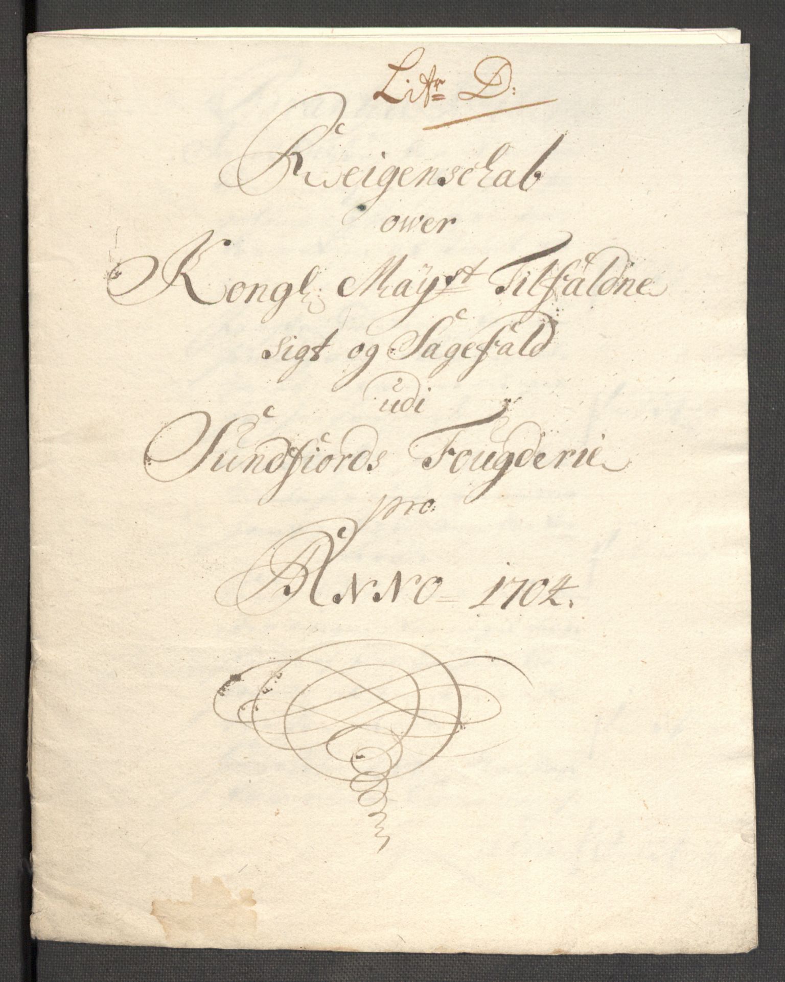 Rentekammeret inntil 1814, Reviderte regnskaper, Fogderegnskap, RA/EA-4092/R53/L3428: Fogderegnskap Sunn- og Nordfjord, 1704, s. 128