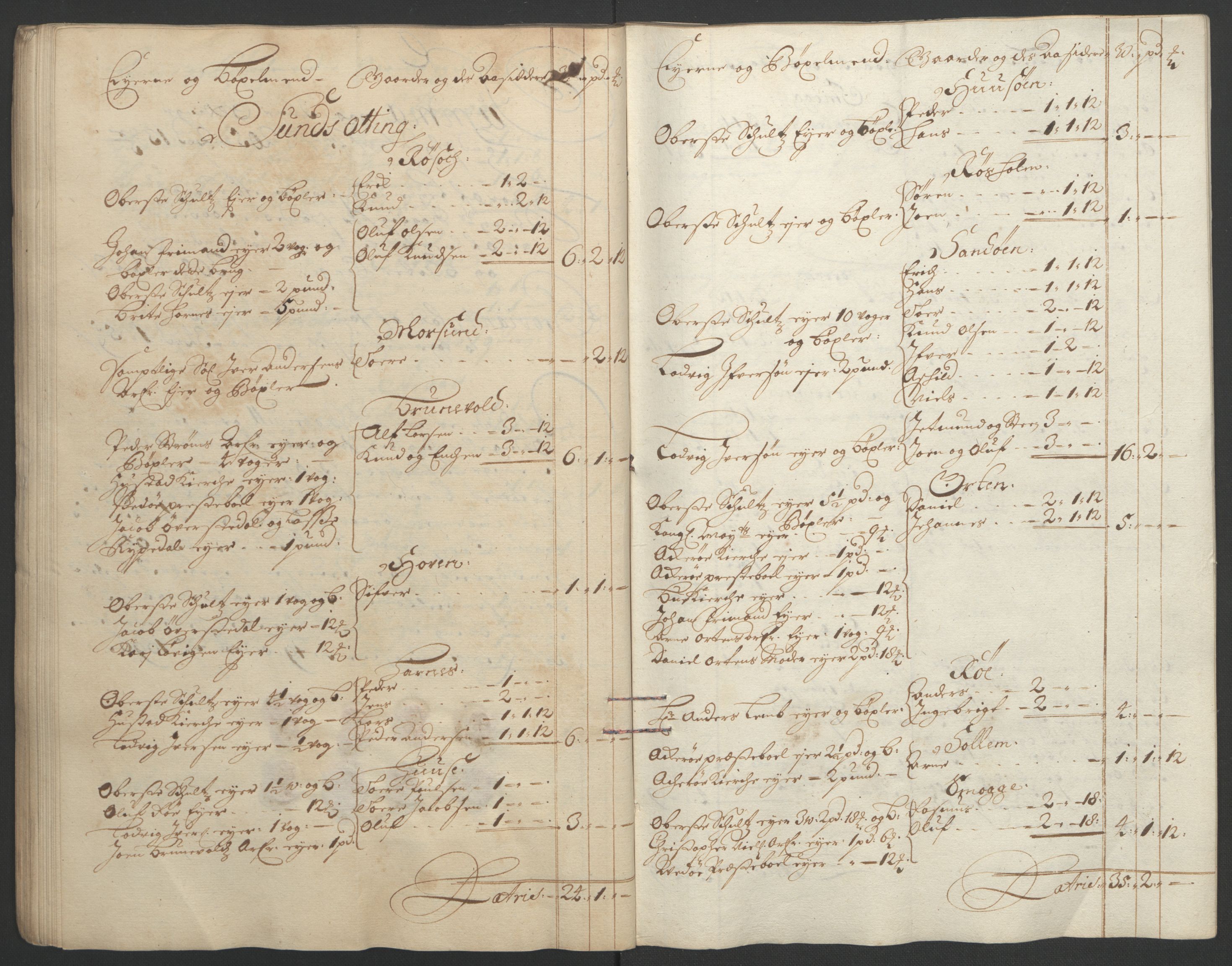 Rentekammeret inntil 1814, Reviderte regnskaper, Fogderegnskap, AV/RA-EA-4092/R55/L3652: Fogderegnskap Romsdal, 1695-1696, s. 208