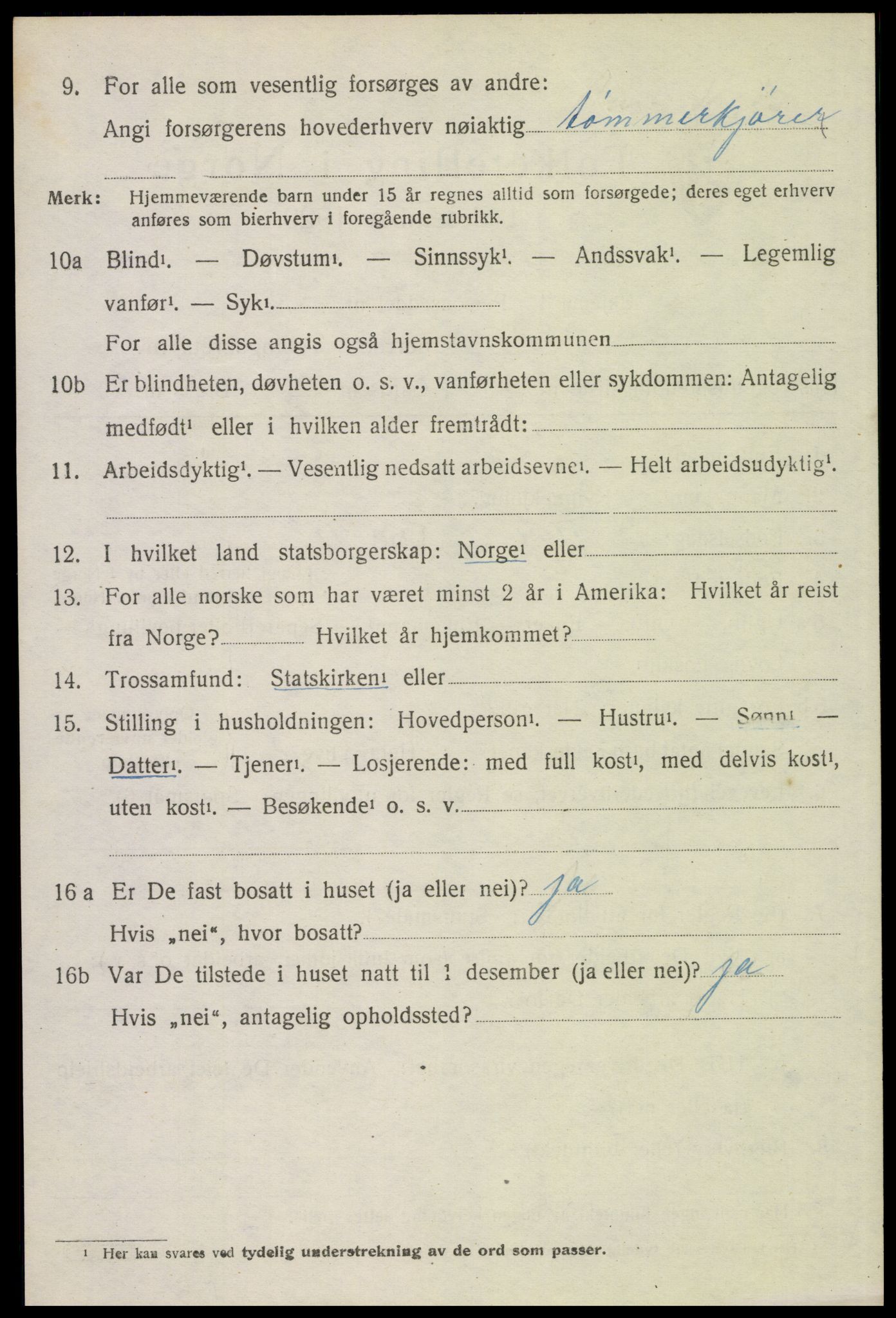 SAH, Folketelling 1920 for 0428 Trysil herred, 1920, s. 12784