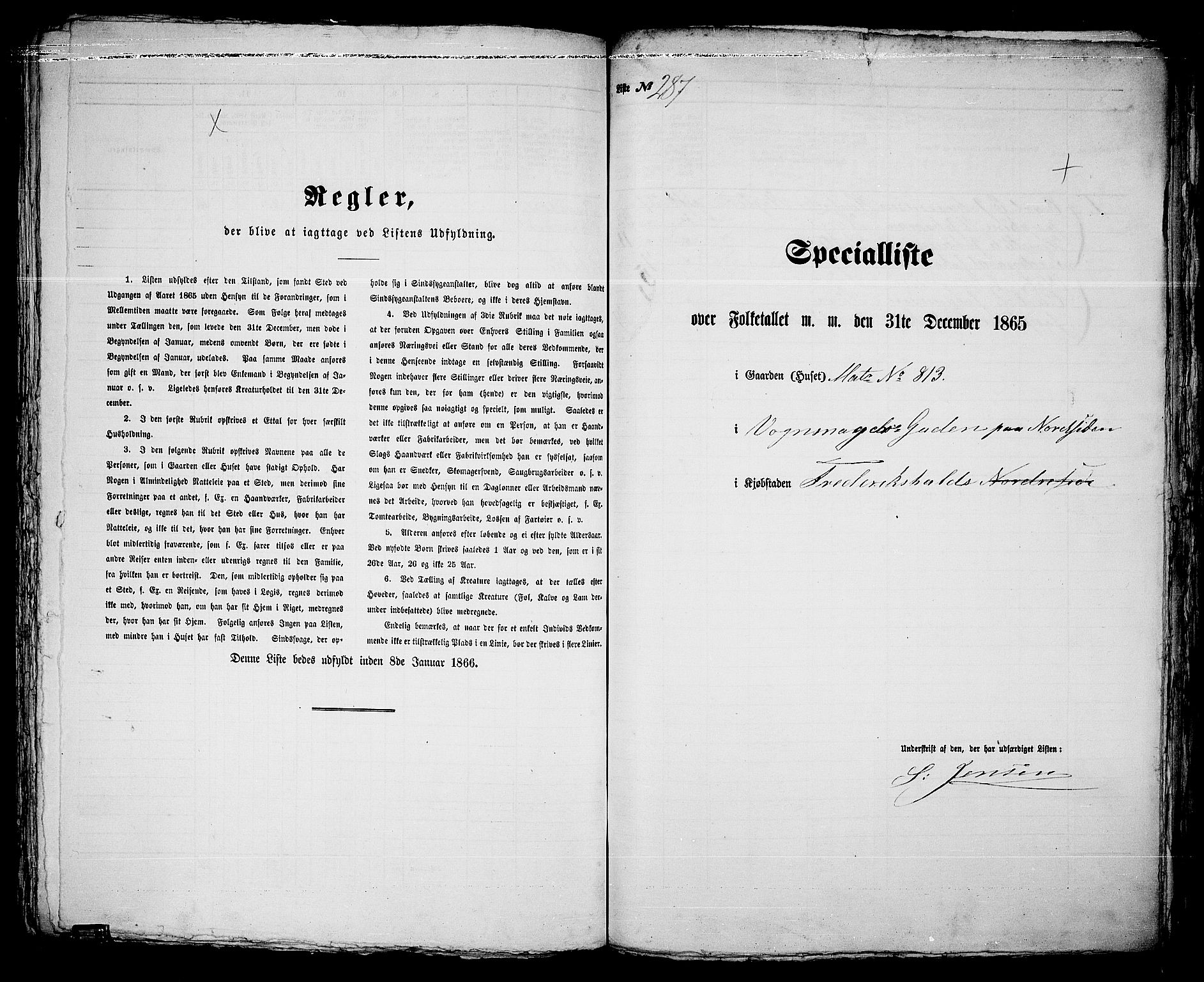 RA, Folketelling 1865 for 0101P Fredrikshald prestegjeld, 1865, s. 603