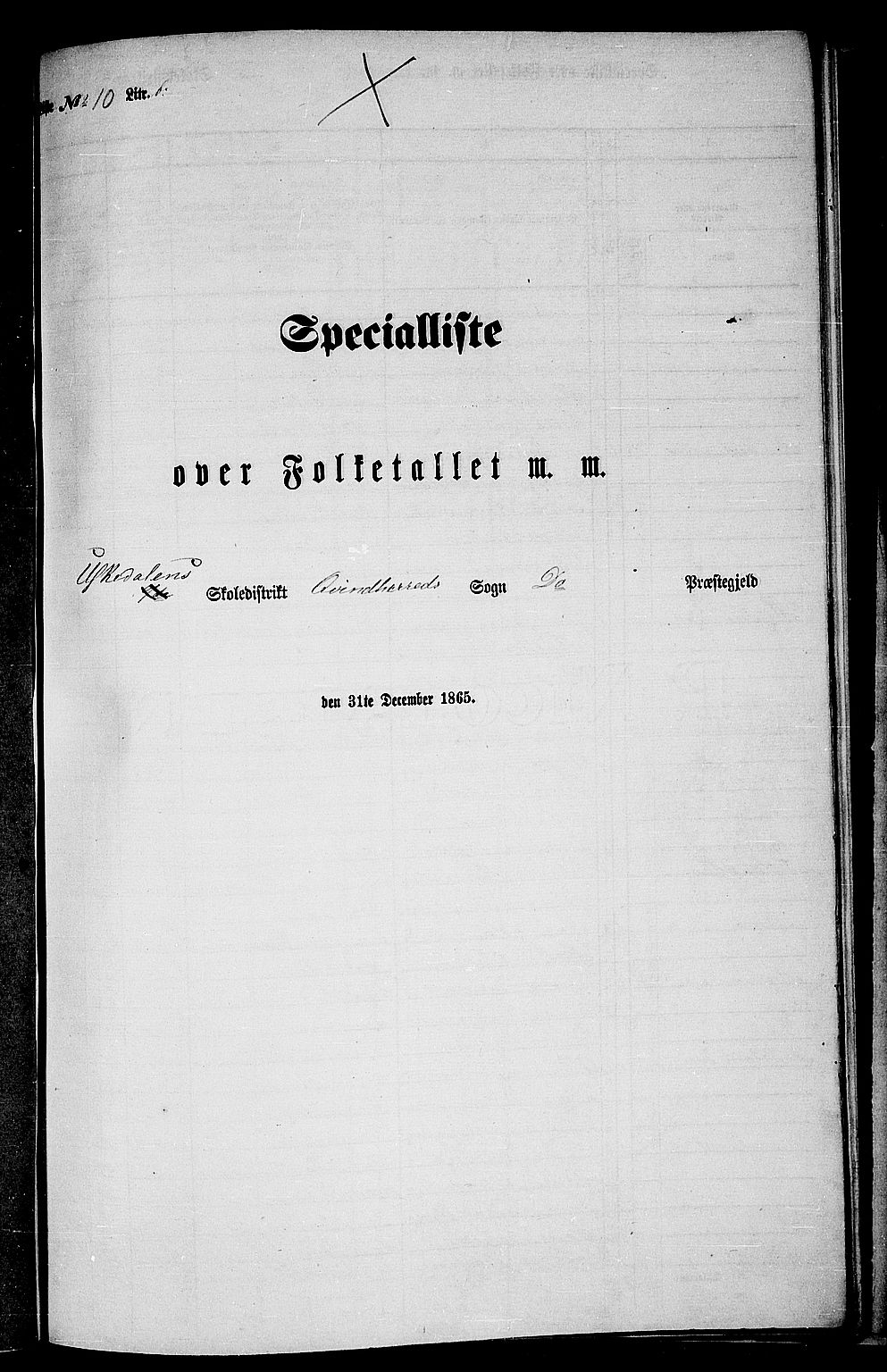 RA, Folketelling 1865 for 1224P Kvinnherad prestegjeld, 1865, s. 171