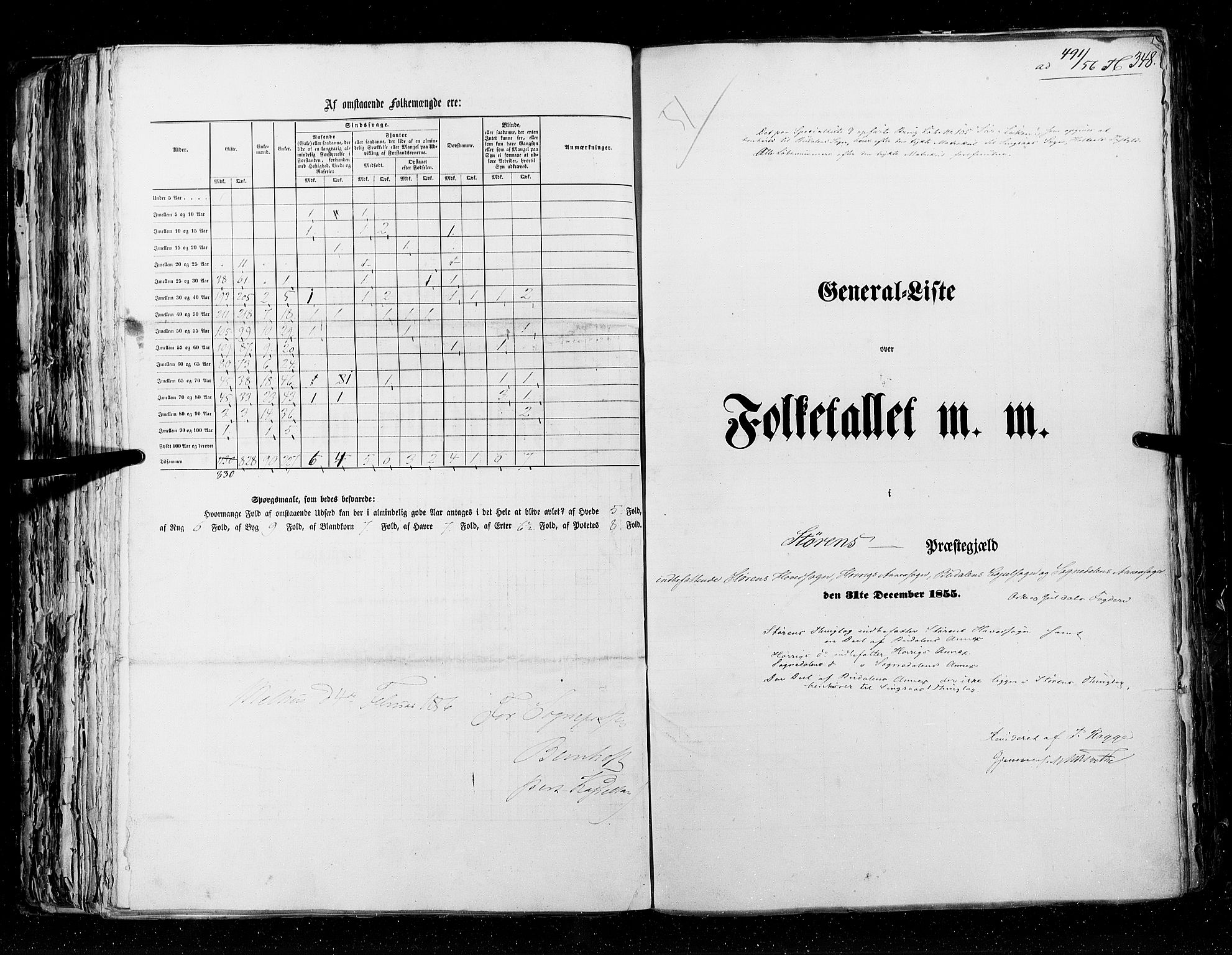 RA, Folketellingen 1855, bind 5: Nordre Bergenhus amt, Romsdal amt og Søndre Trondhjem amt, 1855, s. 348