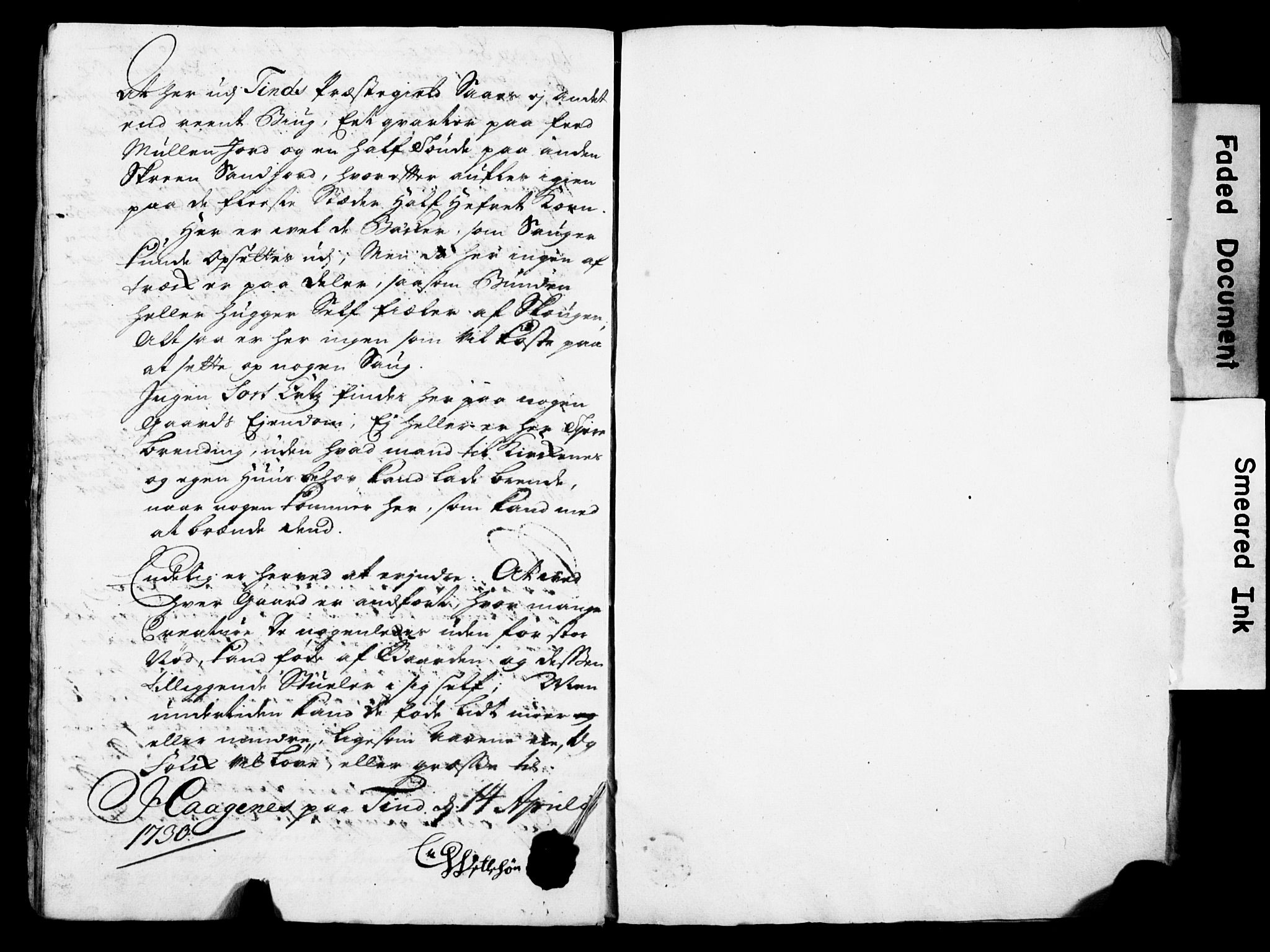 Bratsberg Len og Amt, SAKO/A-943/I/I34/L0342/0002: Diverse manntall og fortegnelser / Manntall  Eidanger, Hjartdal, Sauherad, Seljord, Tinn samt Brevik og Porsgrunn, 1730