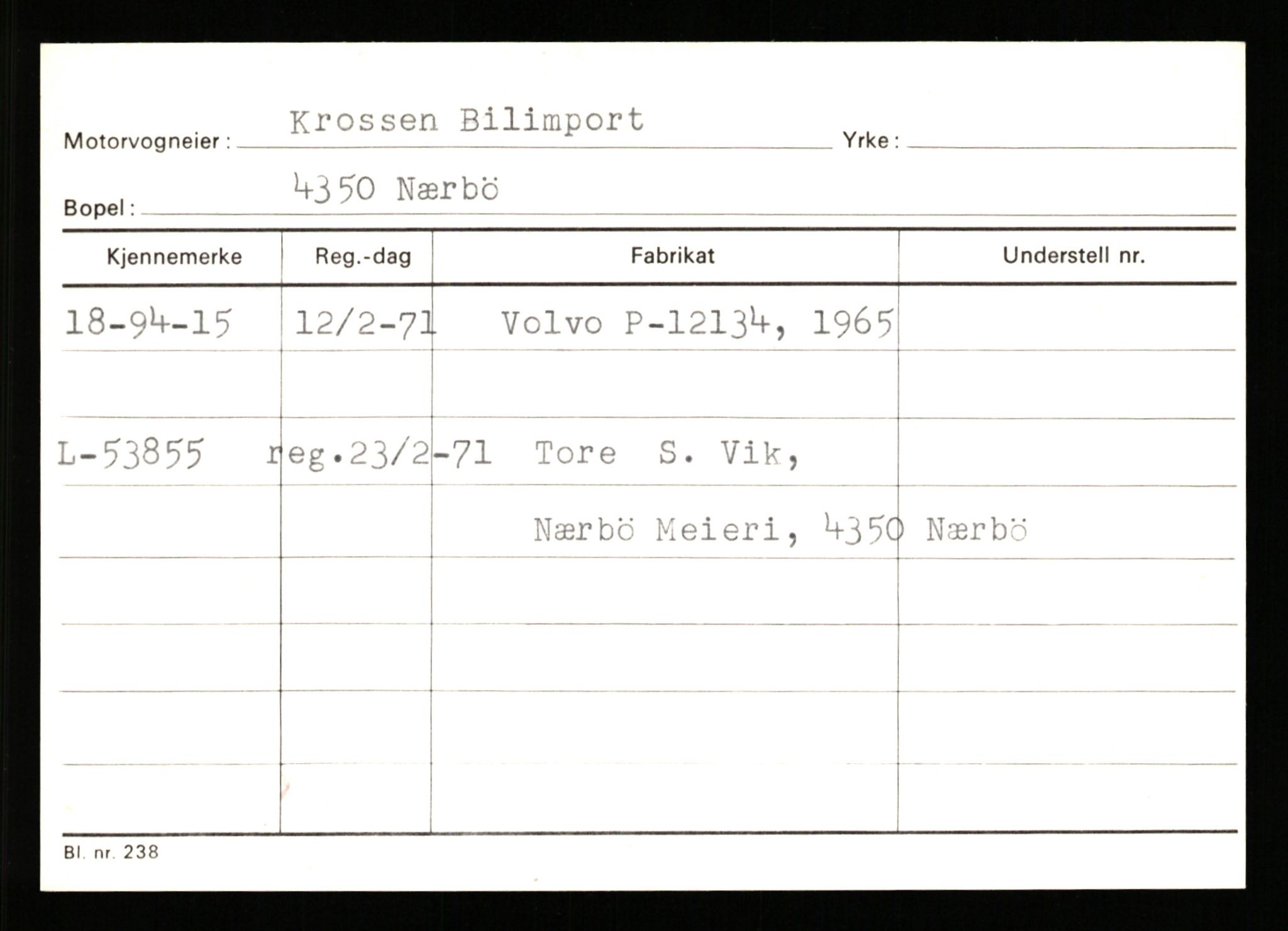 Stavanger trafikkstasjon, AV/SAST-A-101942/0/G/L0010: Registreringsnummer: 130000 - 239953, 1930-1971, s. 2117