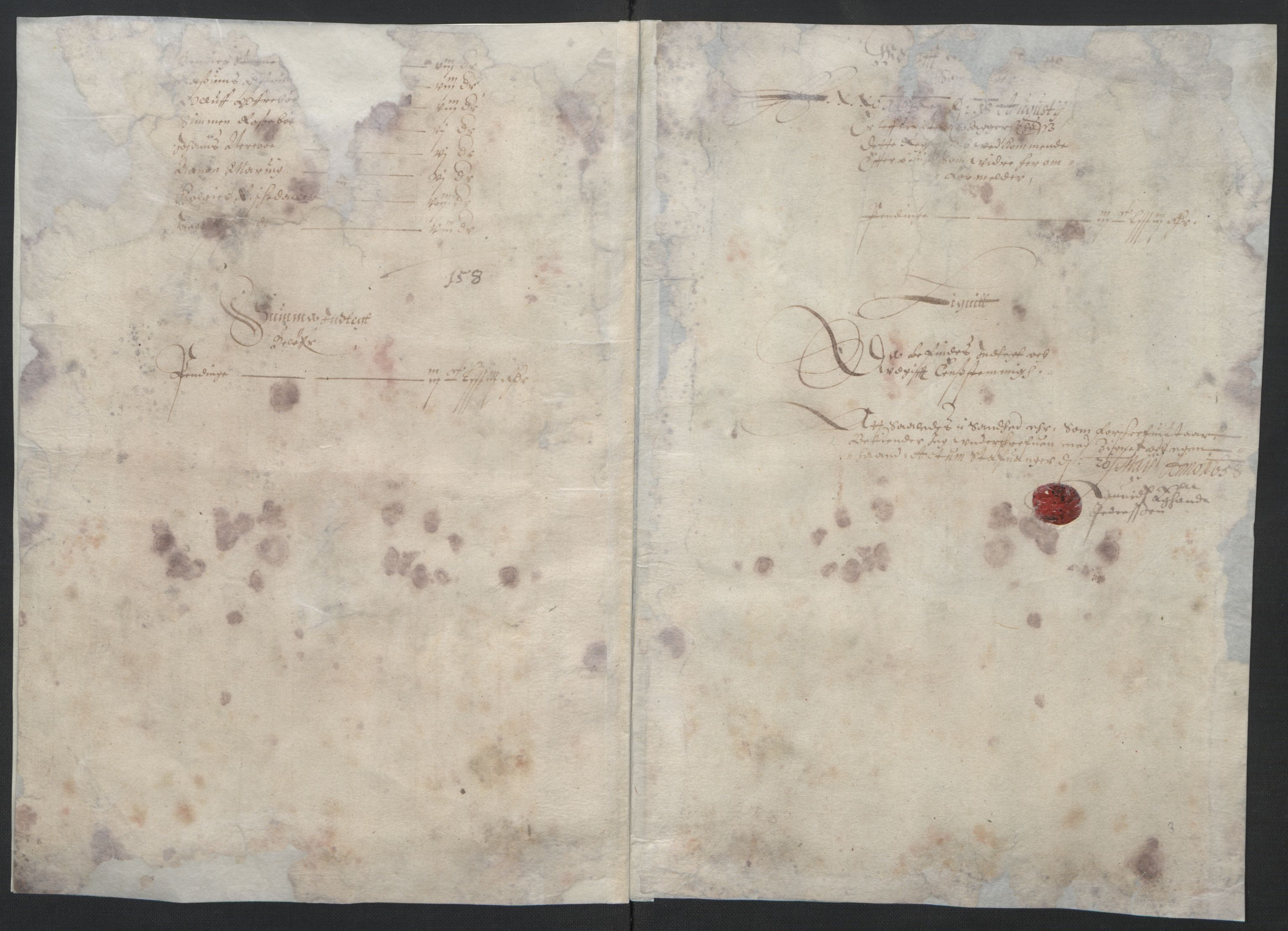 Rentekammeret inntil 1814, Reviderte regnskaper, Lensregnskaper, AV/RA-EA-5023/R/Rb/Rbs/L0037: Stavanger len, 1657-1658