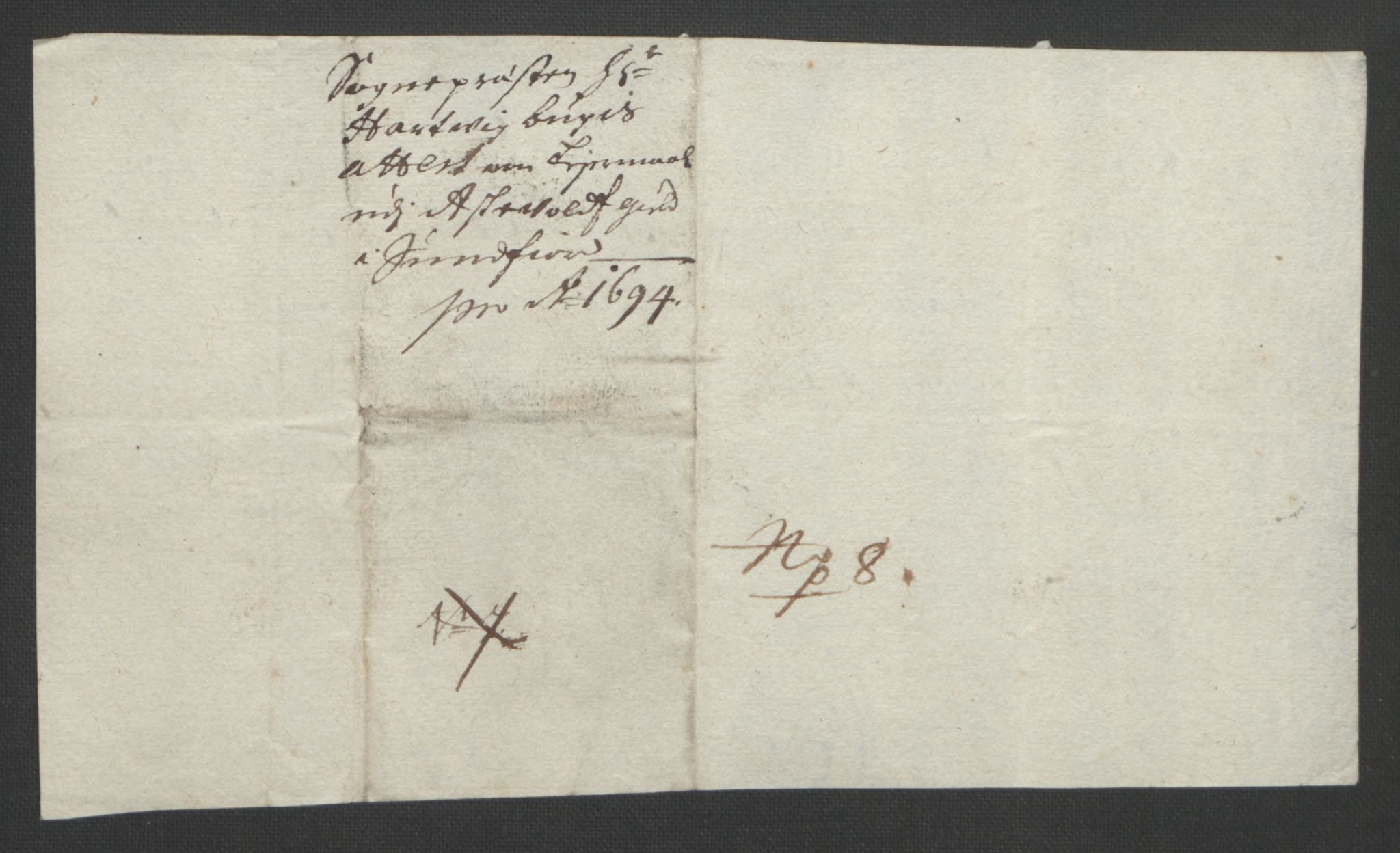 Rentekammeret inntil 1814, Reviderte regnskaper, Fogderegnskap, RA/EA-4092/R53/L3421: Fogderegnskap Sunn- og Nordfjord, 1693-1694, s. 456