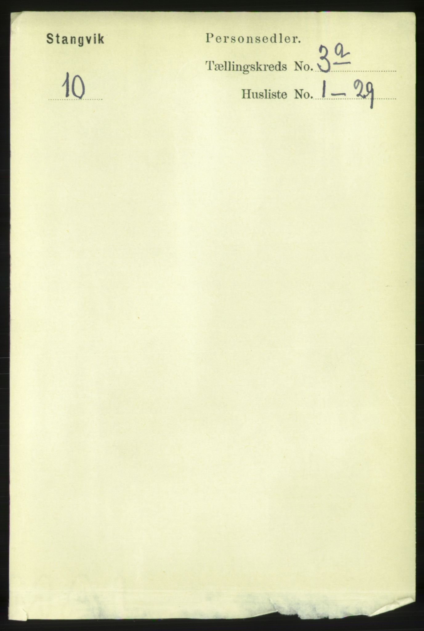 RA, Folketelling 1891 for 1564 Stangvik herred, 1891, s. 1205