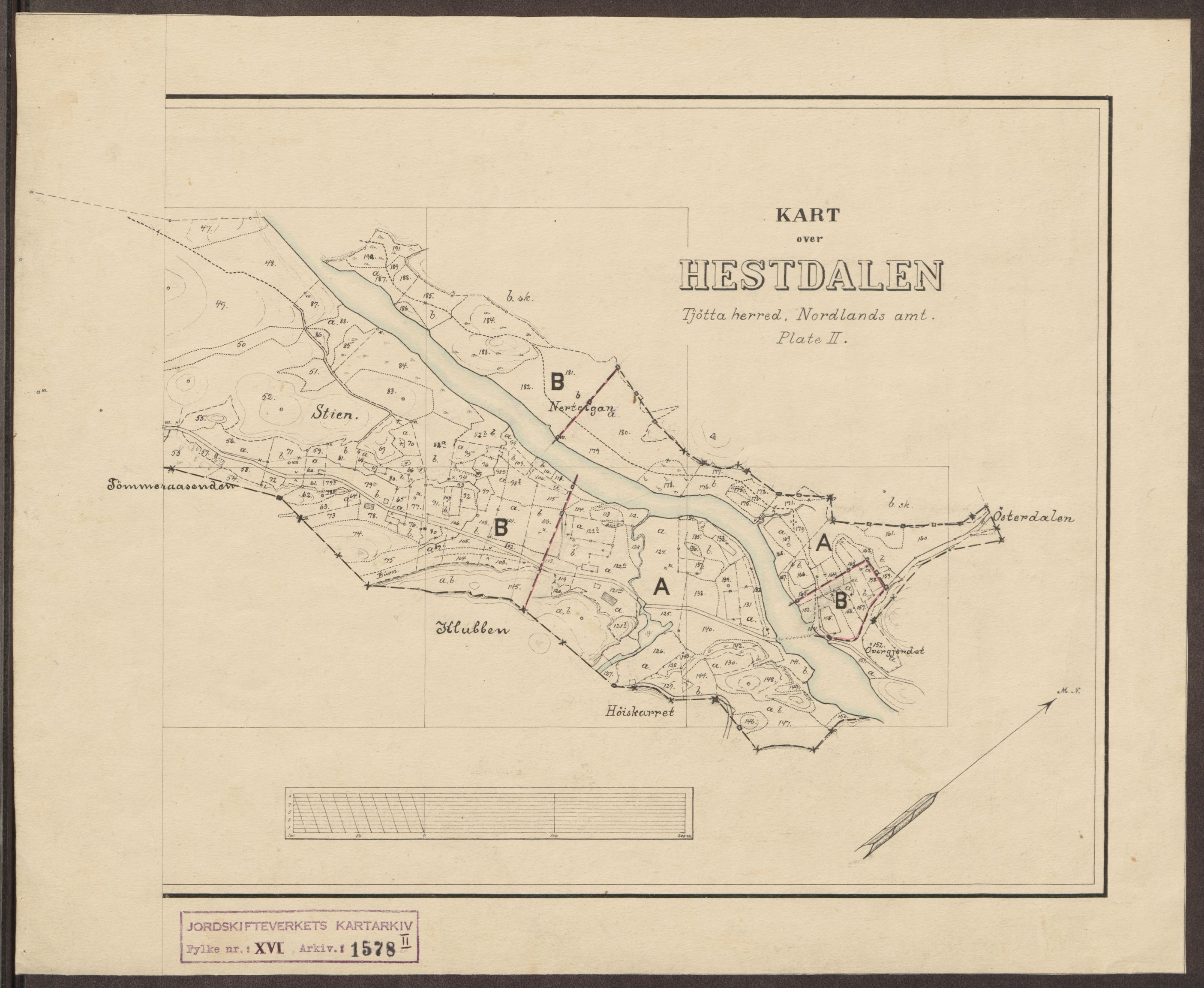 Jordskifteverkets kartarkiv, AV/RA-S-3929/T, 1859-1988, s. 1827