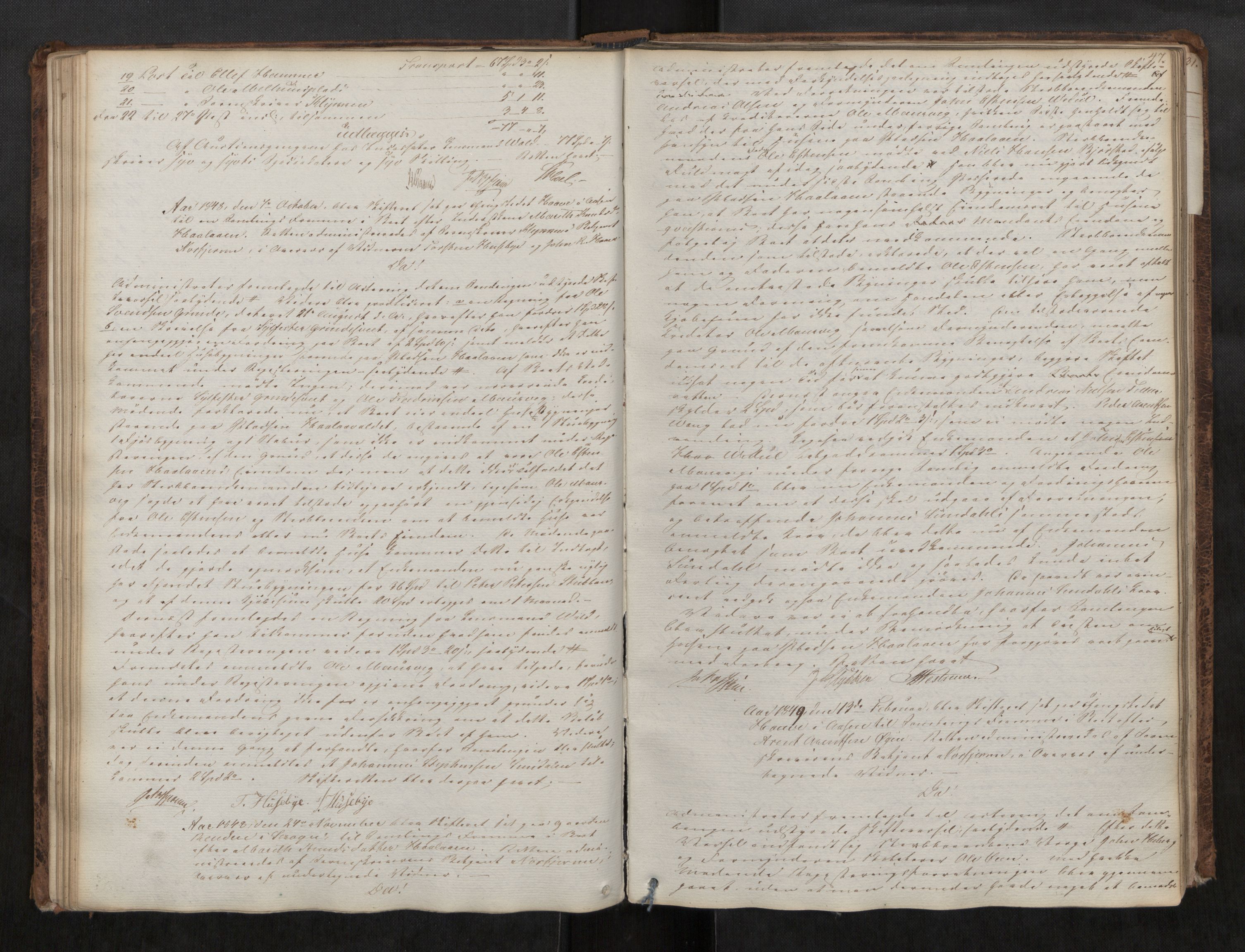 Stjør- og Verdal sorenskriveri, AV/SAT-A-4167/1/3/3B/L0003: Skifteforhandlingsprotokoll, 1841-1903, s. 47
