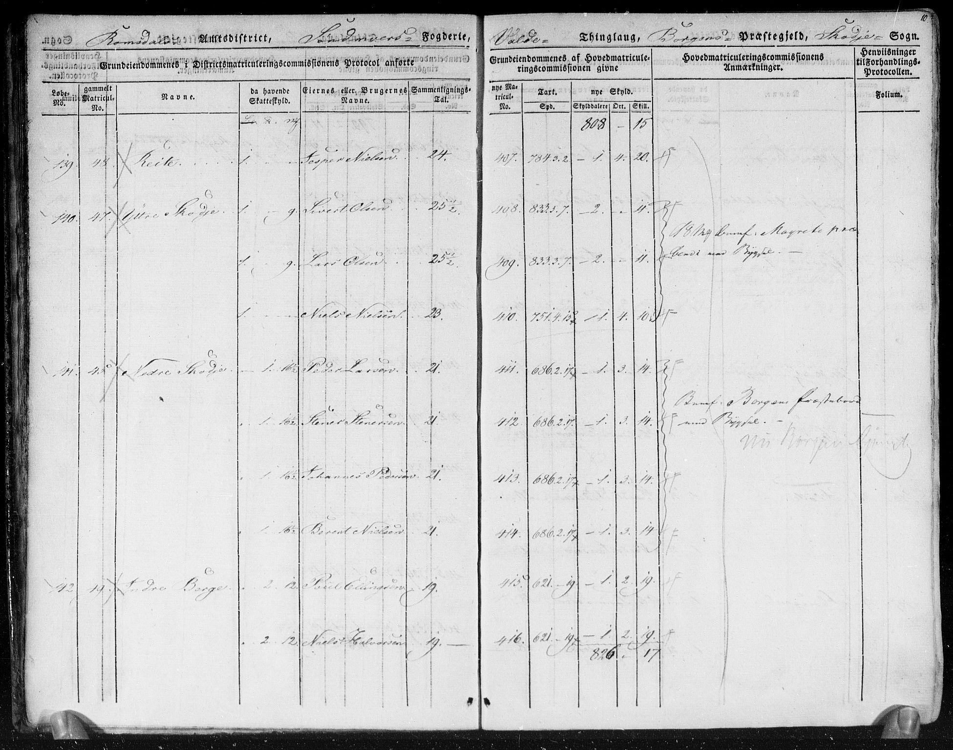 Hovedmatrikkelkommisjonen, AV/RA-S-1529, 1824