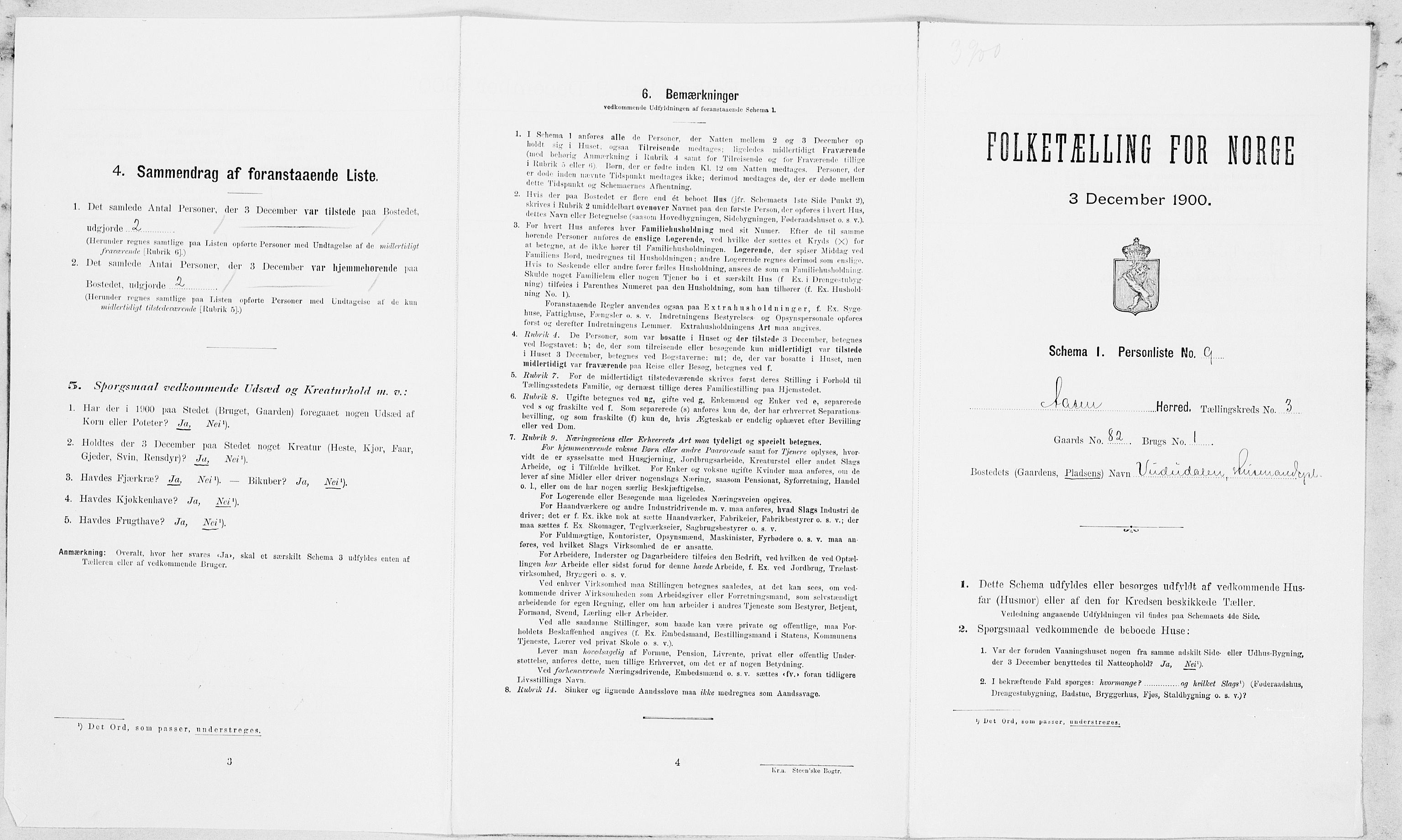 SAT, Folketelling 1900 for 1716 Åsen herred, 1900, s. 278
