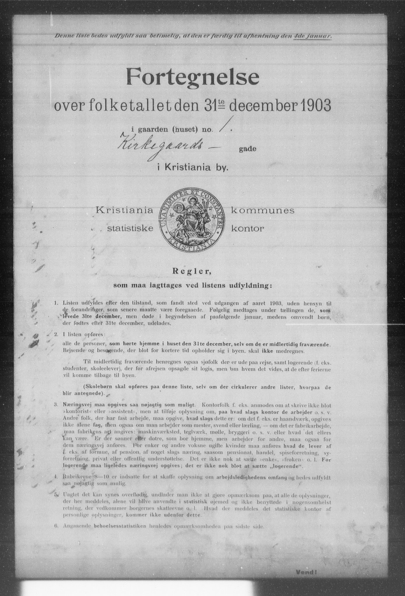 OBA, Kommunal folketelling 31.12.1903 for Kristiania kjøpstad, 1903, s. 9870