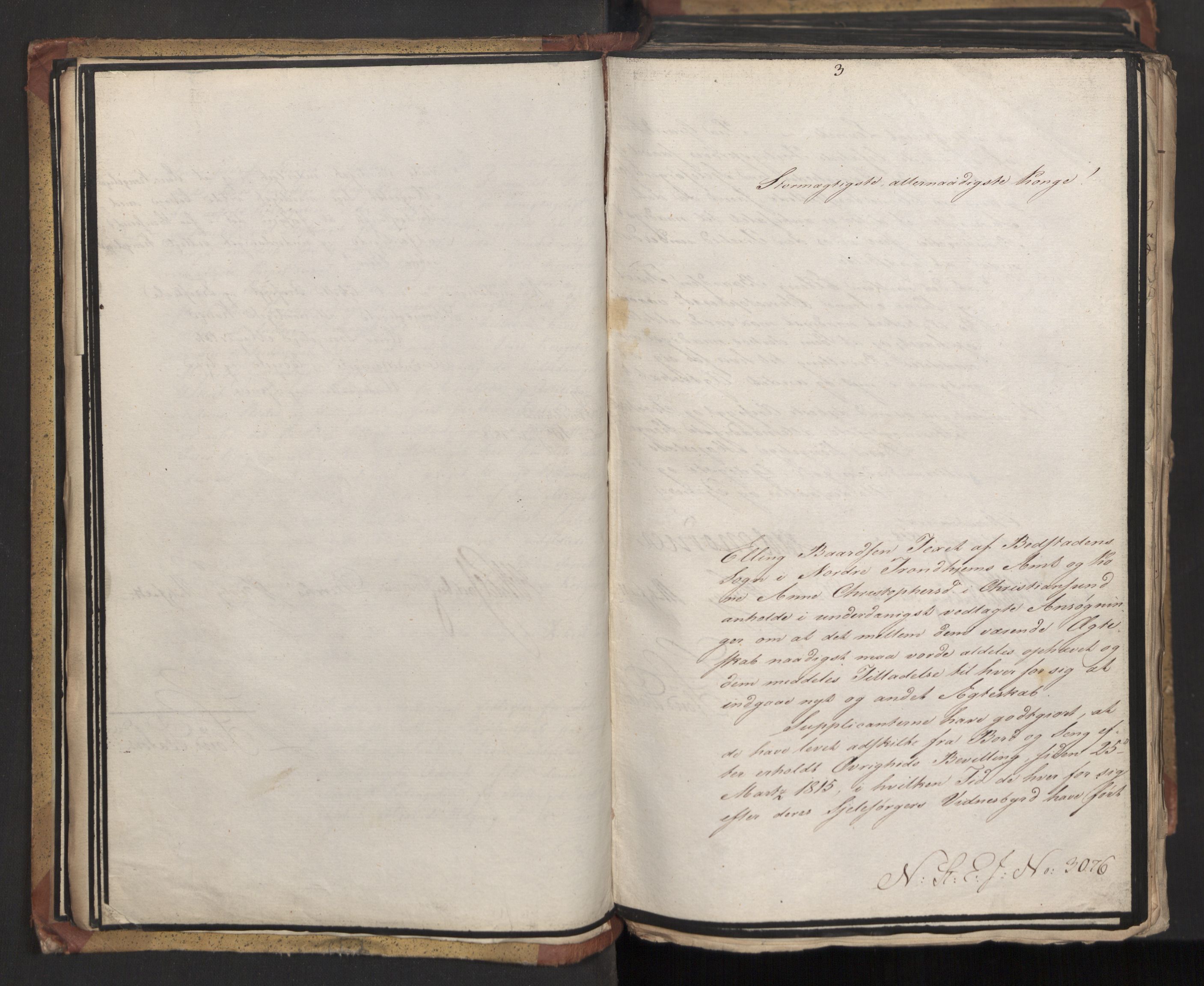 Statsrådsavdelingen i Stockholm, AV/RA-S-1003/D/Da/L0015: Regjeringsinnstillinger nr. 3058-3300, 1818, s. 41