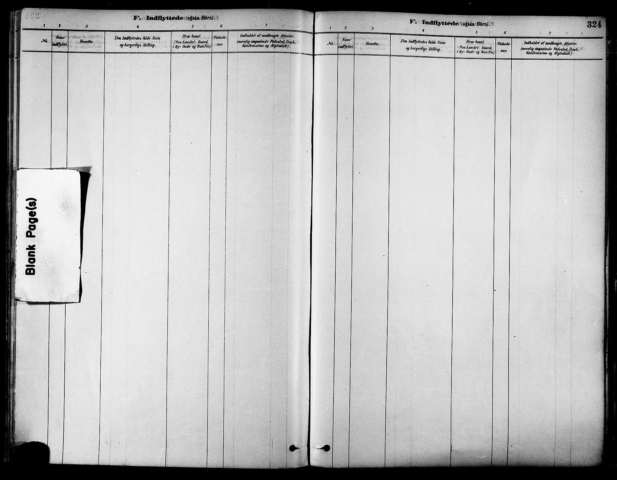 Ministerialprotokoller, klokkerbøker og fødselsregistre - Nordland, SAT/A-1459/852/L0740: Ministerialbok nr. 852A10, 1878-1894, s. 324