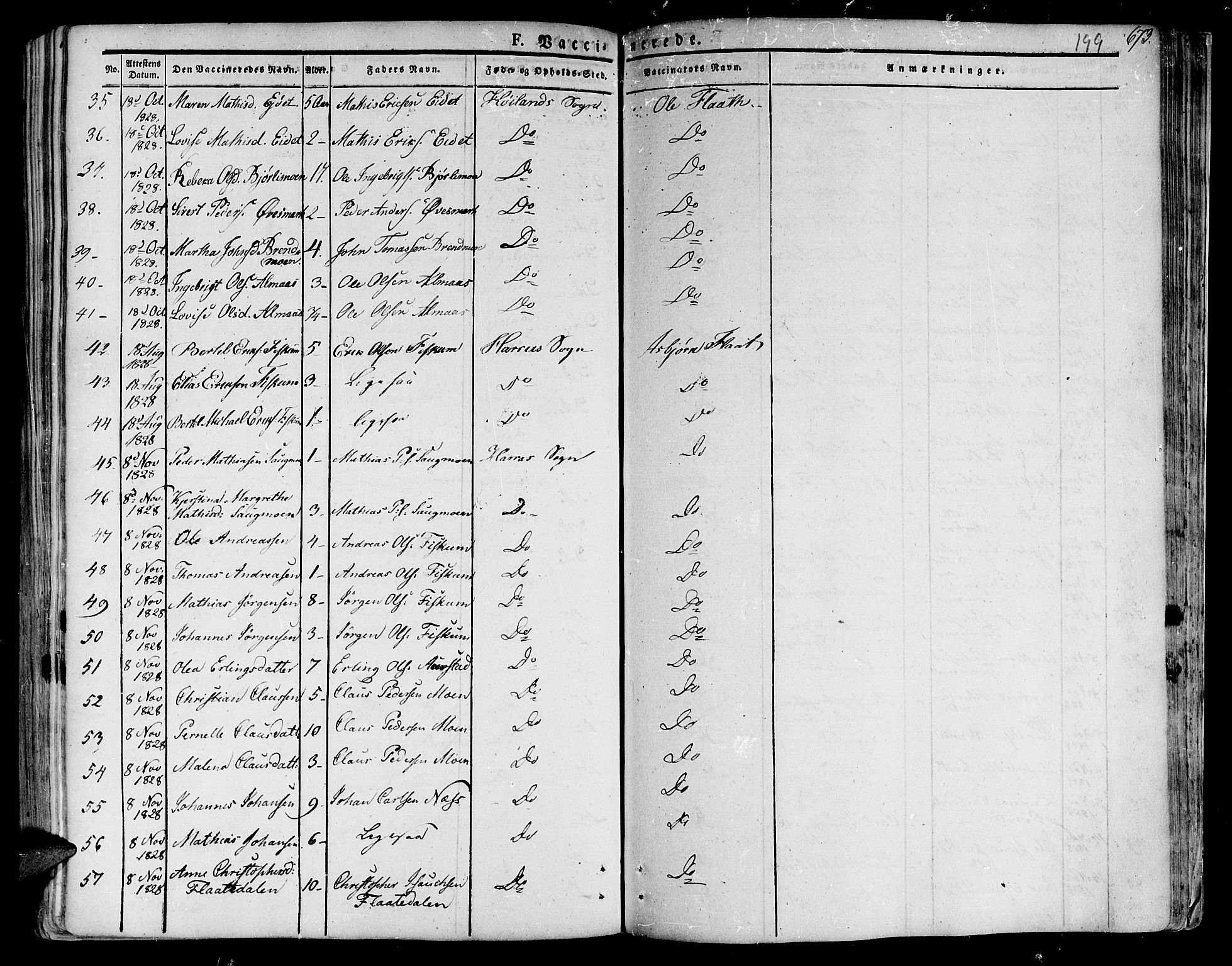 Ministerialprotokoller, klokkerbøker og fødselsregistre - Nord-Trøndelag, AV/SAT-A-1458/758/L0510: Ministerialbok nr. 758A01 /1, 1821-1841, s. 199