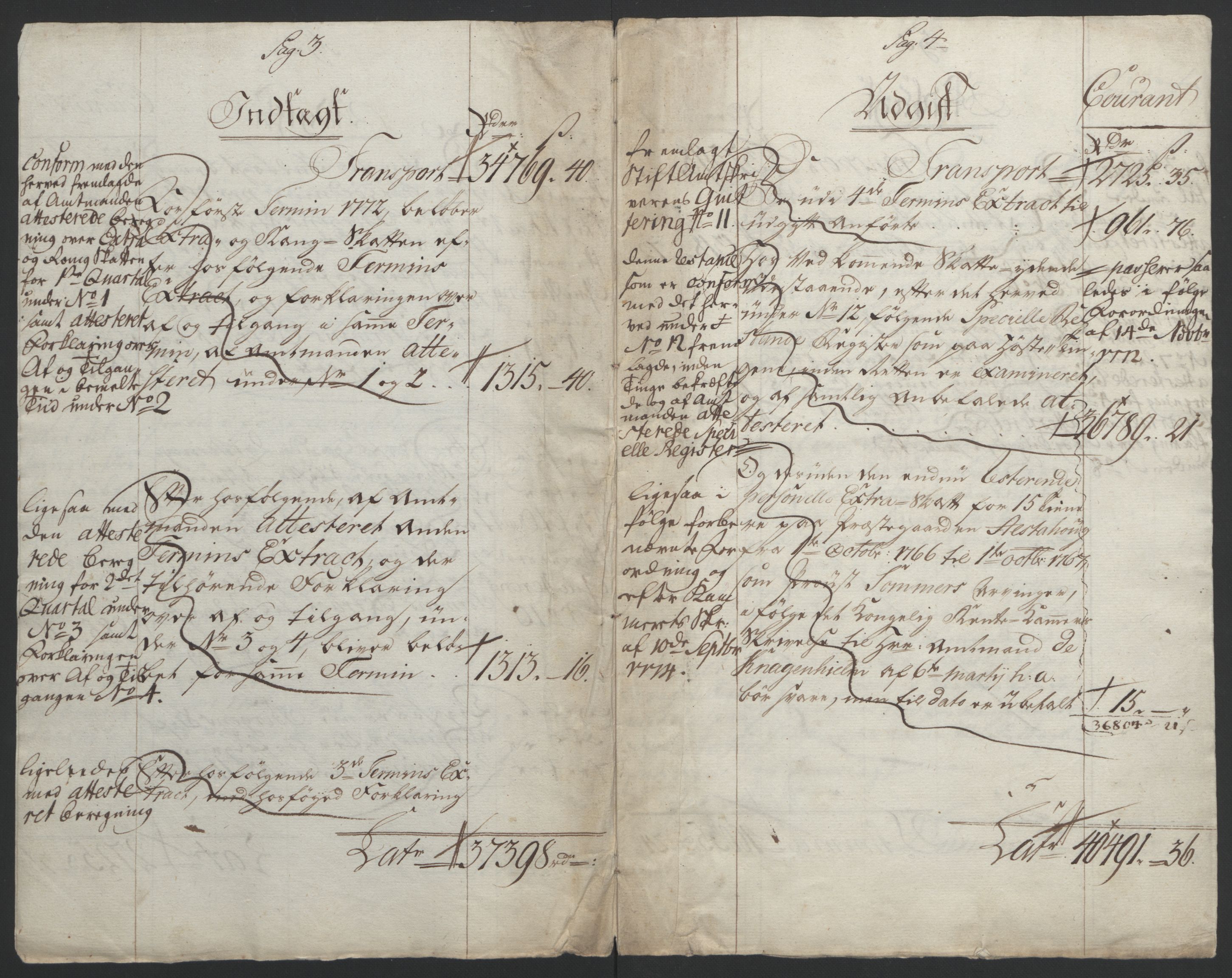 Rentekammeret inntil 1814, Reviderte regnskaper, Fogderegnskap, RA/EA-4092/R65/L4573: Ekstraskatten Helgeland, 1762-1772, s. 401