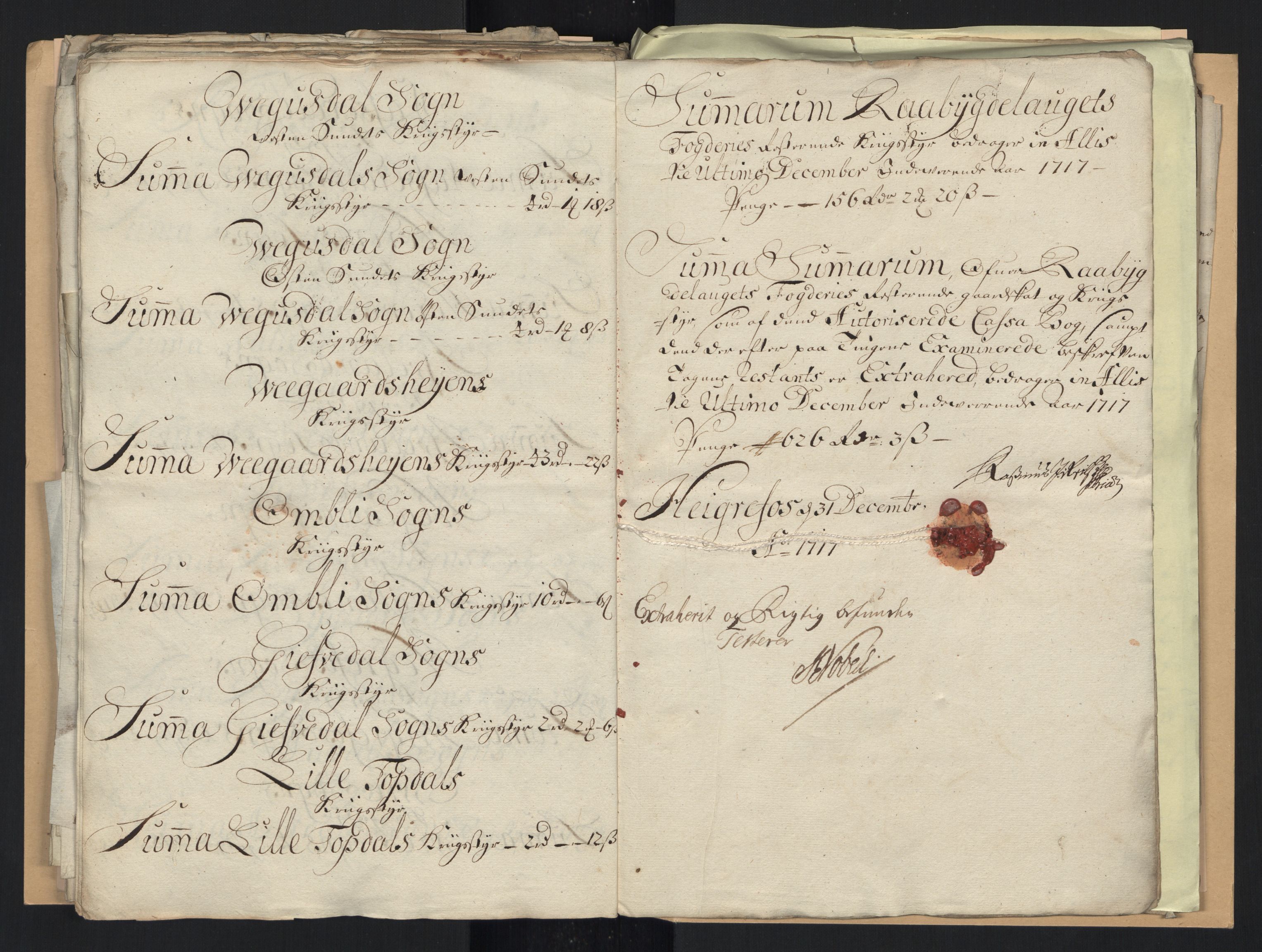 Rentekammeret inntil 1814, Reviderte regnskaper, Fogderegnskap, AV/RA-EA-4092/R40/L2452: Fogderegnskap Råbyggelag, 1716-1717, s. 352