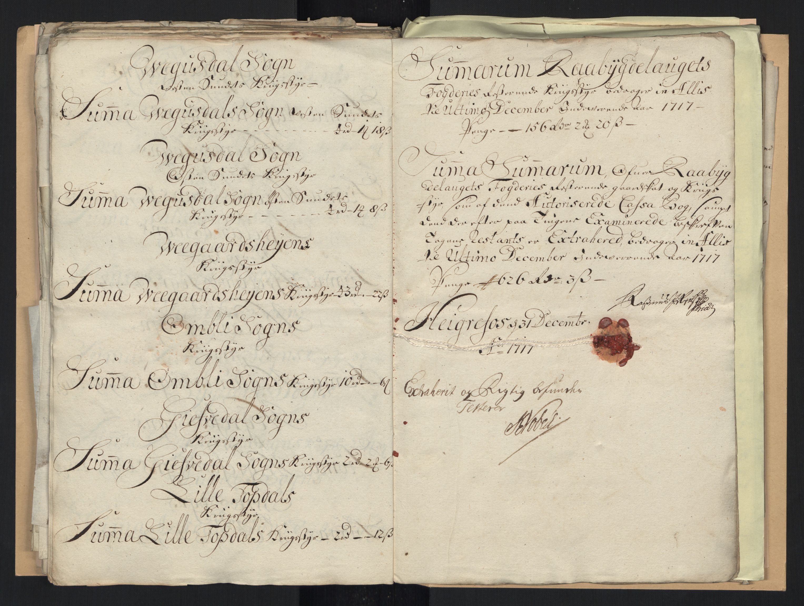 Rentekammeret inntil 1814, Reviderte regnskaper, Fogderegnskap, RA/EA-4092/R40/L2452: Fogderegnskap Råbyggelag, 1716-1717, s. 352