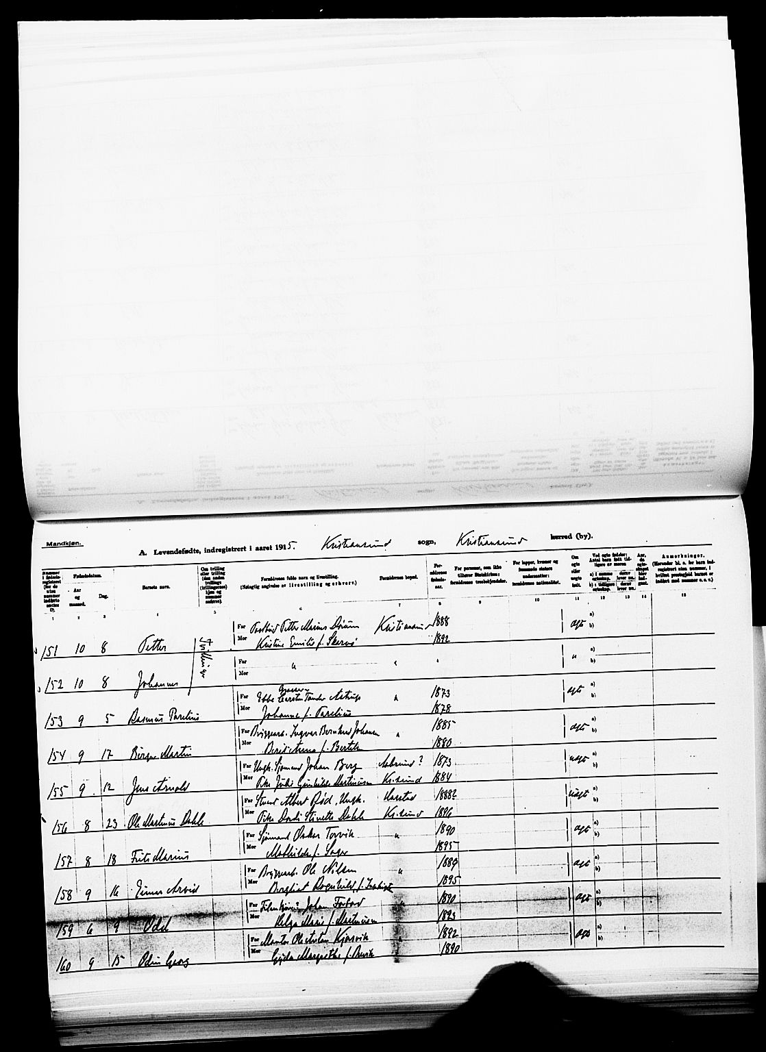 Ministerialprotokoller, klokkerbøker og fødselsregistre - Møre og Romsdal, AV/SAT-A-1454/572/L0861: Ministerialbok nr. 572D05, 1913-1920