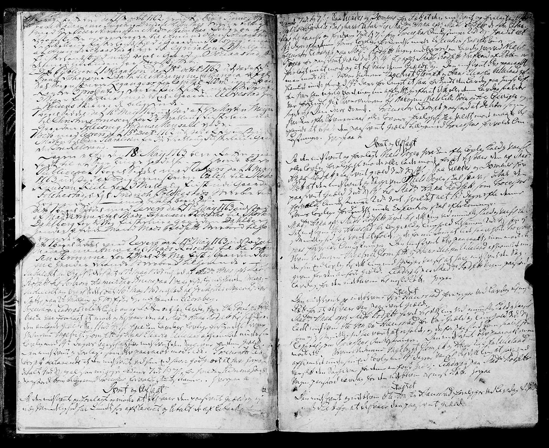 Sunnmøre sorenskriveri, AV/SAT-A-0005/1/1A/L0038: Tingbok 34A, 1763-1767, s. 1b-2a