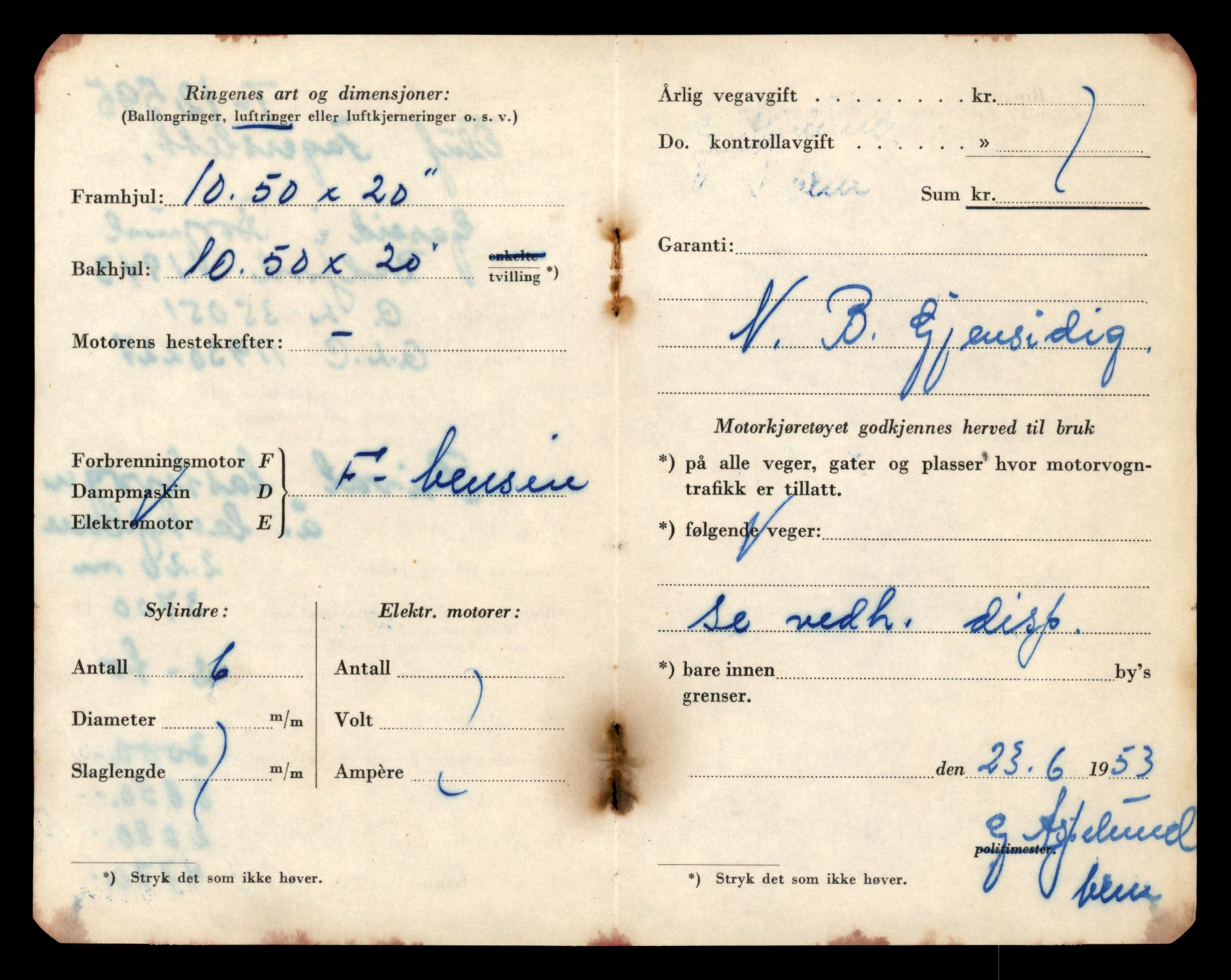 Møre og Romsdal vegkontor - Ålesund trafikkstasjon, AV/SAT-A-4099/F/Fe/L0034: Registreringskort for kjøretøy T 12500 - T 12652, 1927-1998, s. 1863