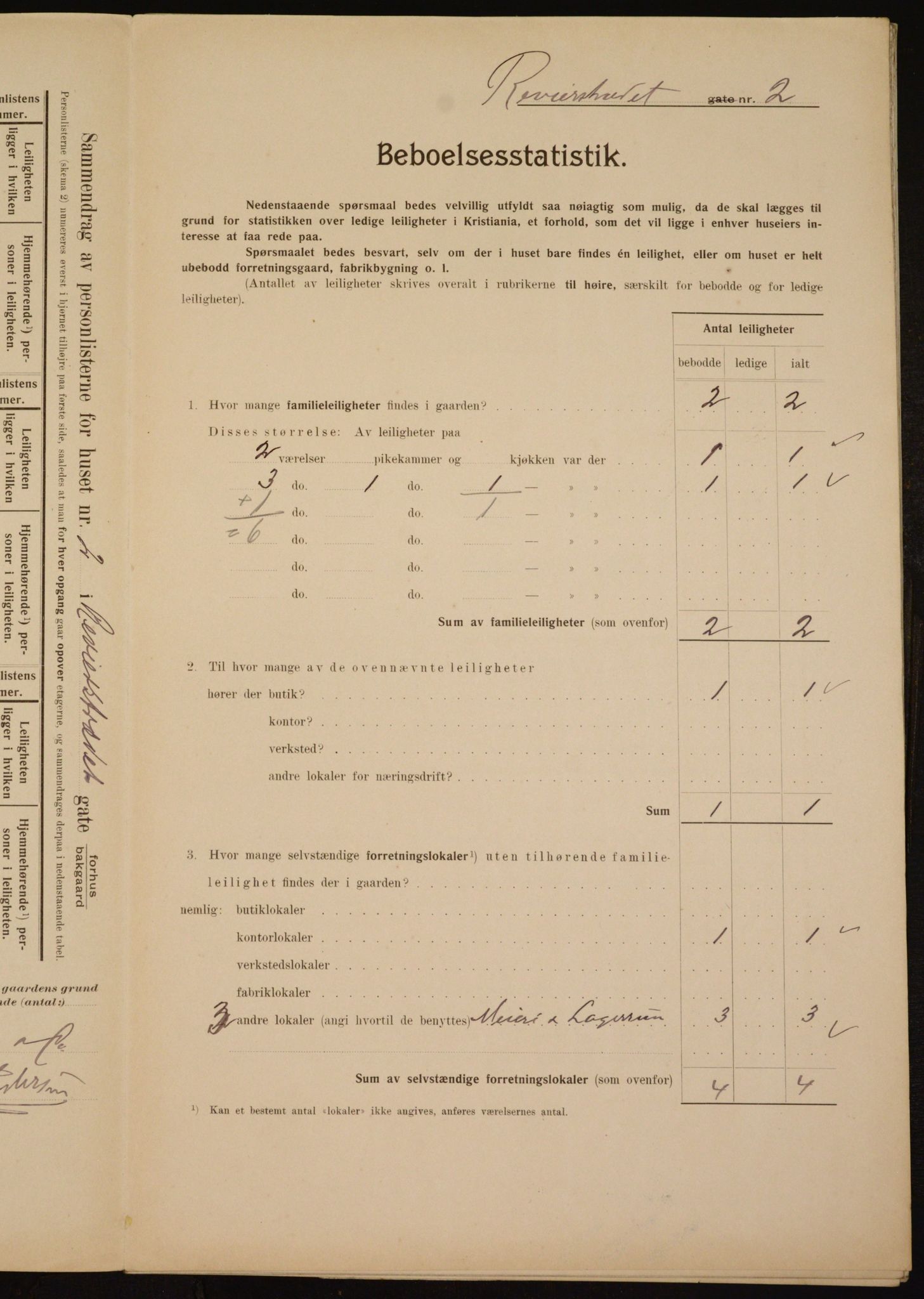 OBA, Kommunal folketelling 1.2.1910 for Kristiania, 1910, s. 79191