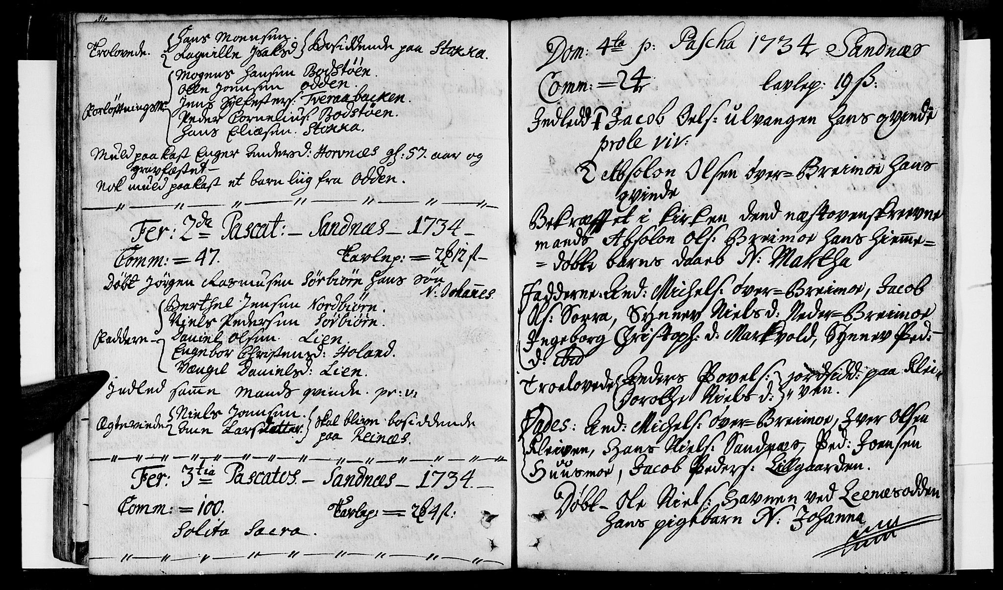 Ministerialprotokoller, klokkerbøker og fødselsregistre - Nordland, AV/SAT-A-1459/831/L0470: Ministerialbok nr. 831A01, 1714-1737