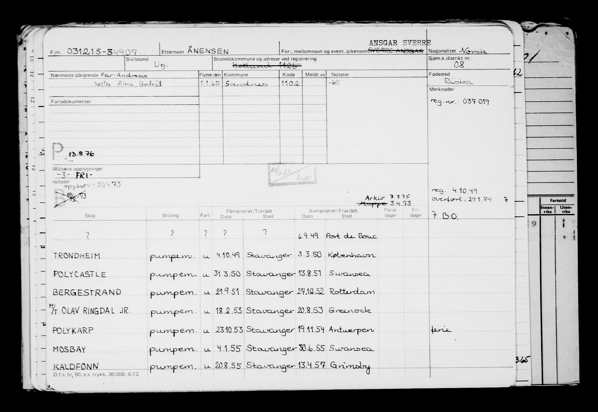 Direktoratet for sjømenn, AV/RA-S-3545/G/Gb/L0135: Hovedkort, 1915-1916, s. 56