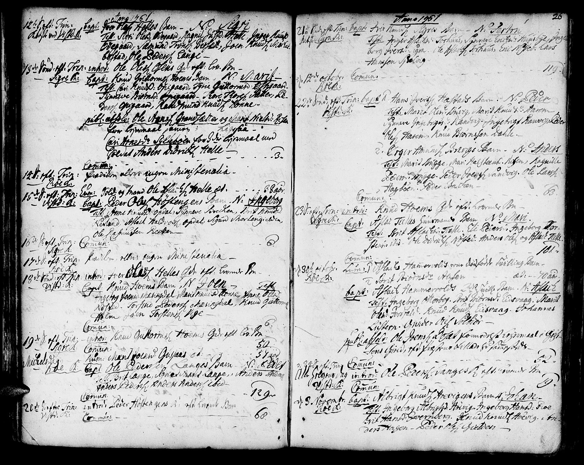 Ministerialprotokoller, klokkerbøker og fødselsregistre - Møre og Romsdal, AV/SAT-A-1454/551/L0621: Ministerialbok nr. 551A01, 1757-1803, s. 26