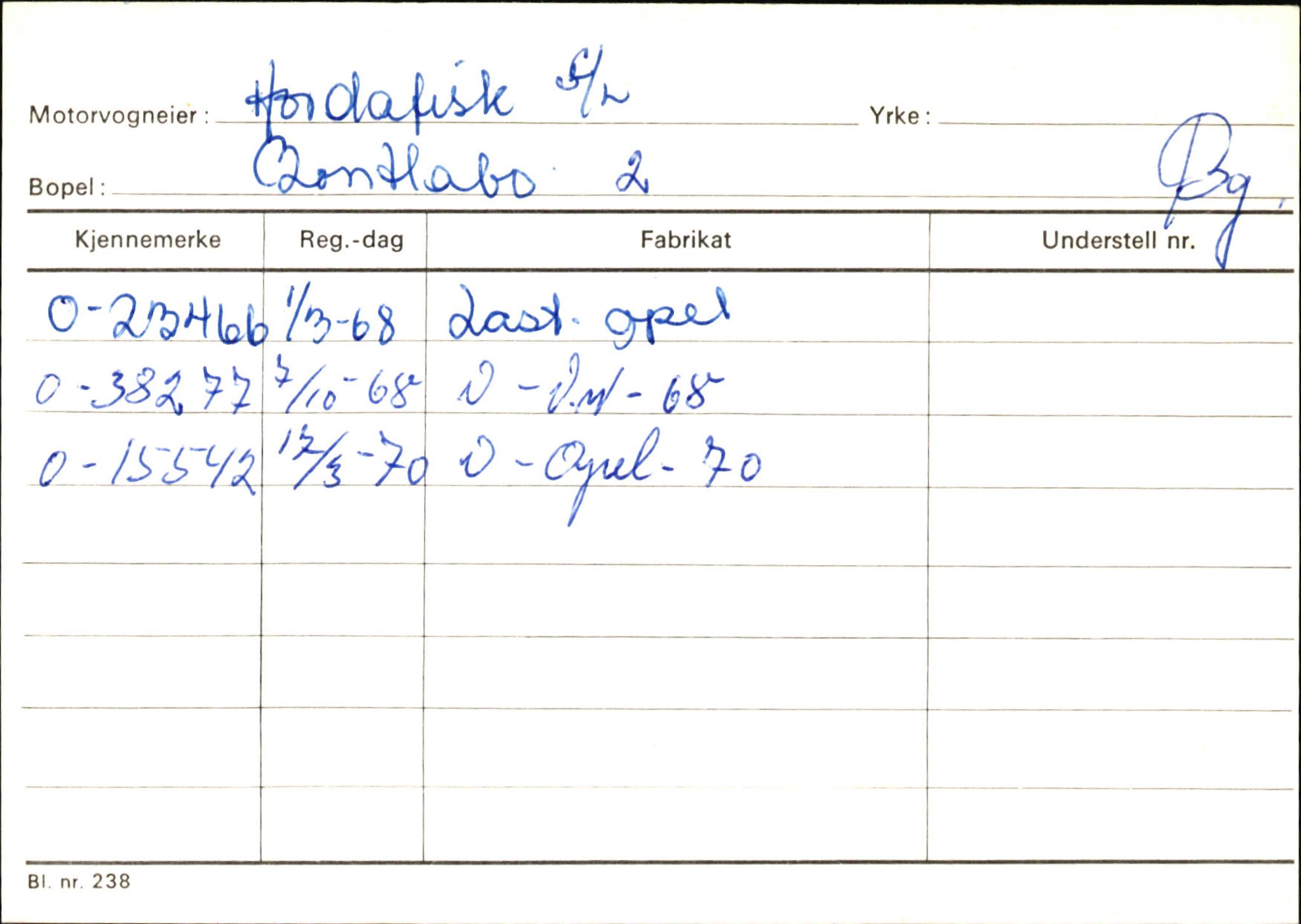 Statens vegvesen, Hordaland vegkontor, AV/SAB-A-5201/2/Hb/L0015: O-eierkort H-I, 1920-1971, s. 2