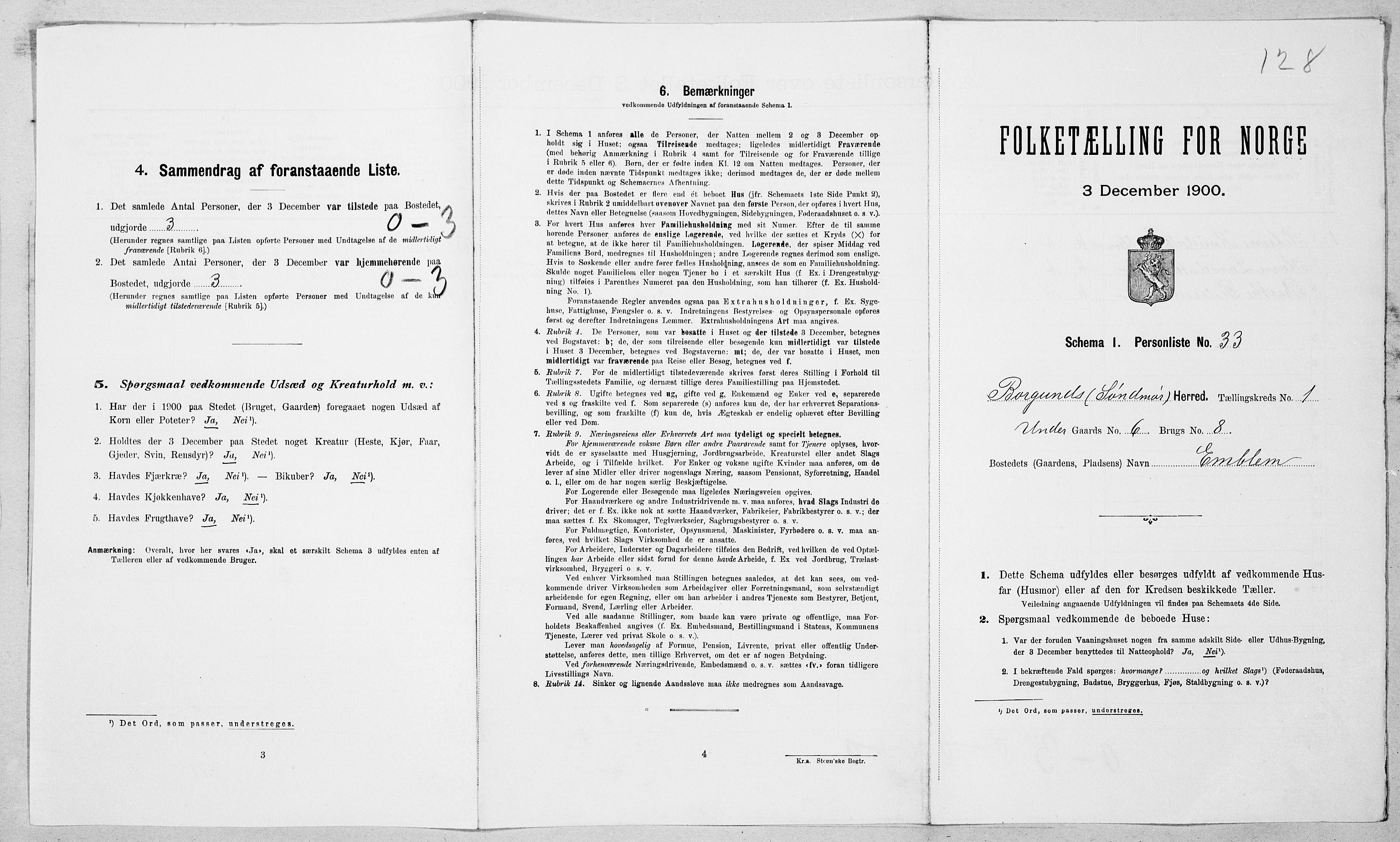 SAT, Folketelling 1900 for 1531 Borgund herred, 1900, s. 200