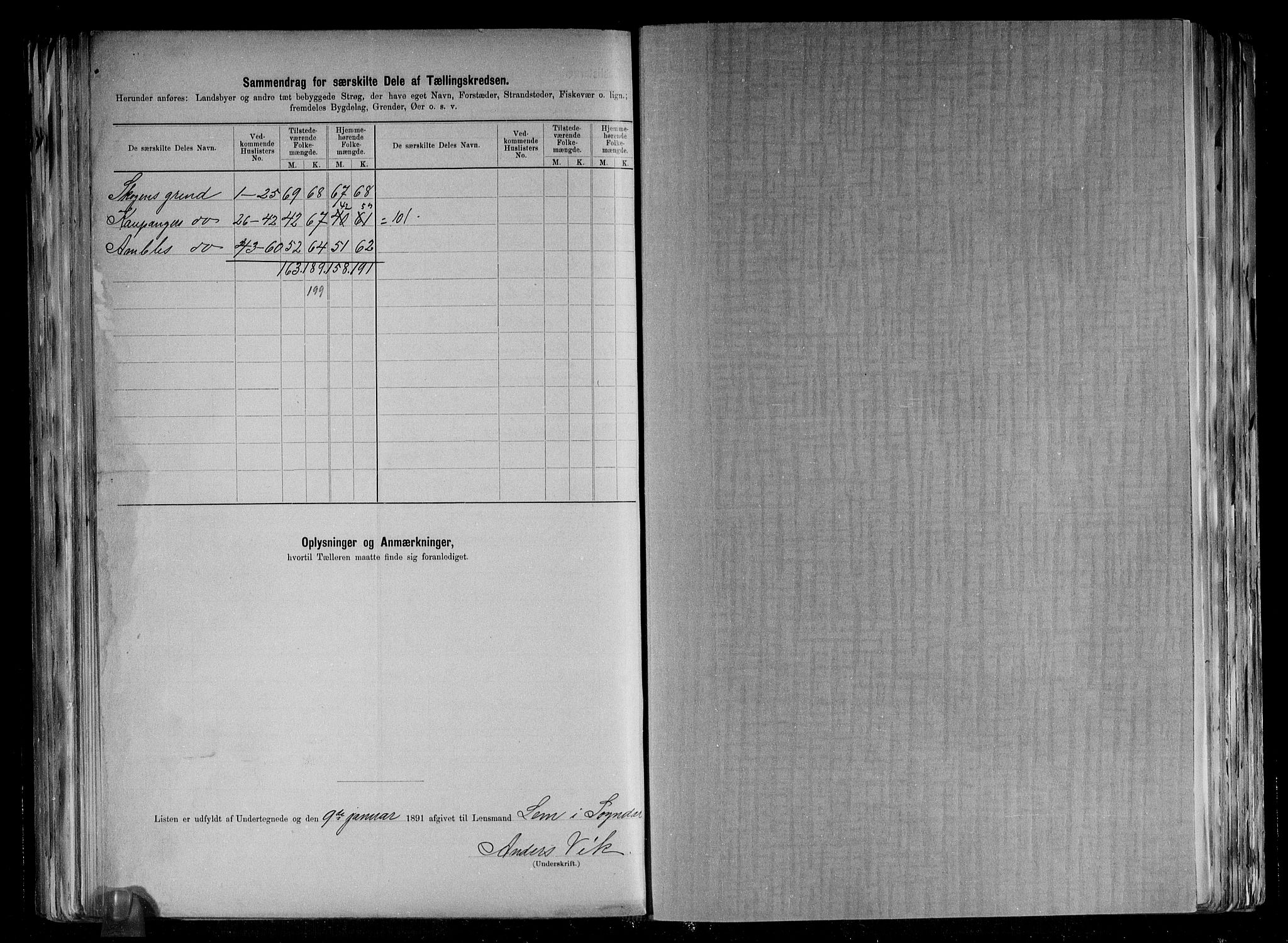 RA, Folketelling 1891 for 1420 Sogndal herred, 1891, s. 28