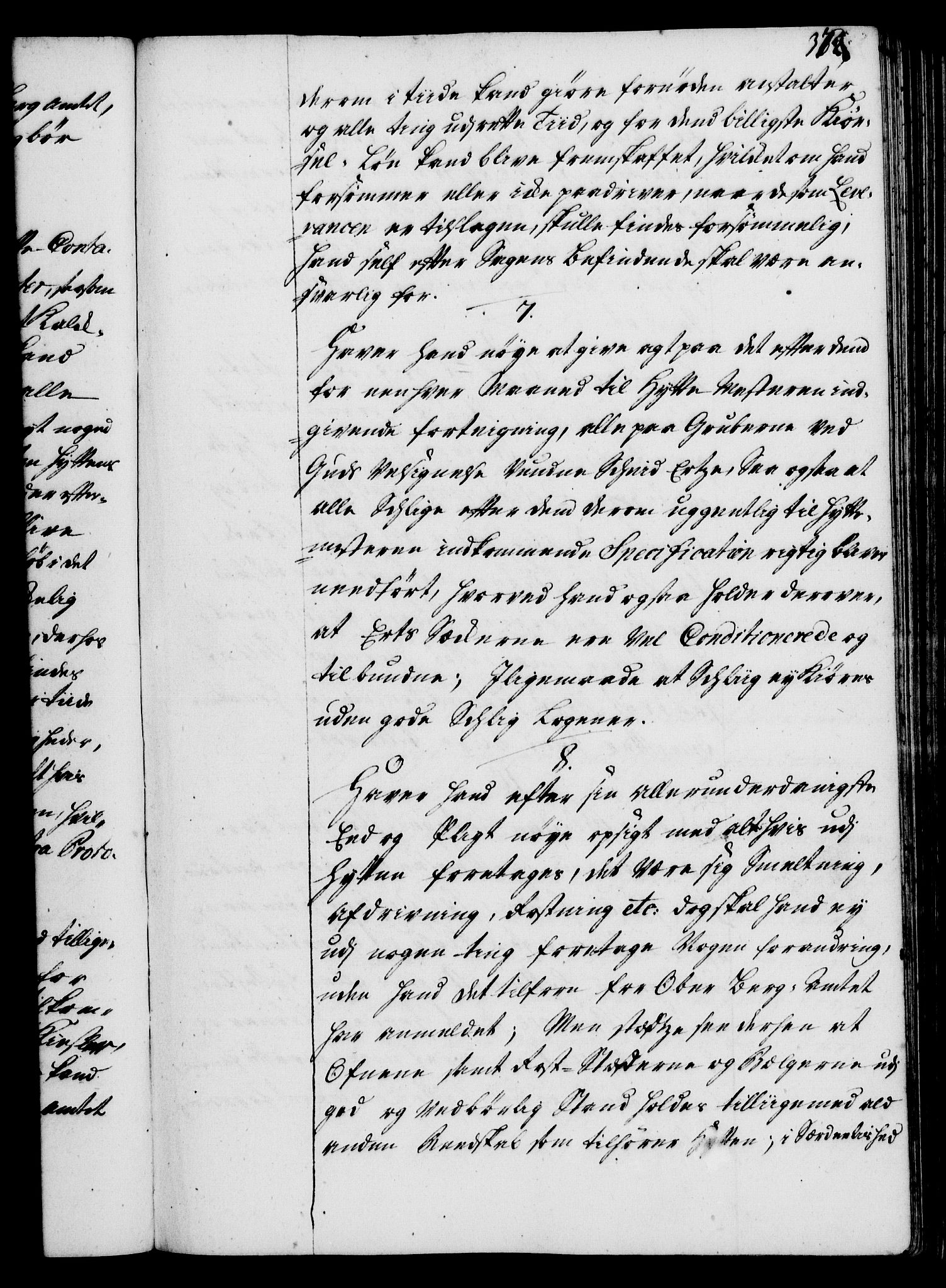 Rentekammeret, Kammerkanselliet, RA/EA-3111/G/Gg/Ggi/L0002: Norsk instruksjonsprotokoll med register (merket RK 53.35), 1729-1751, s. 372