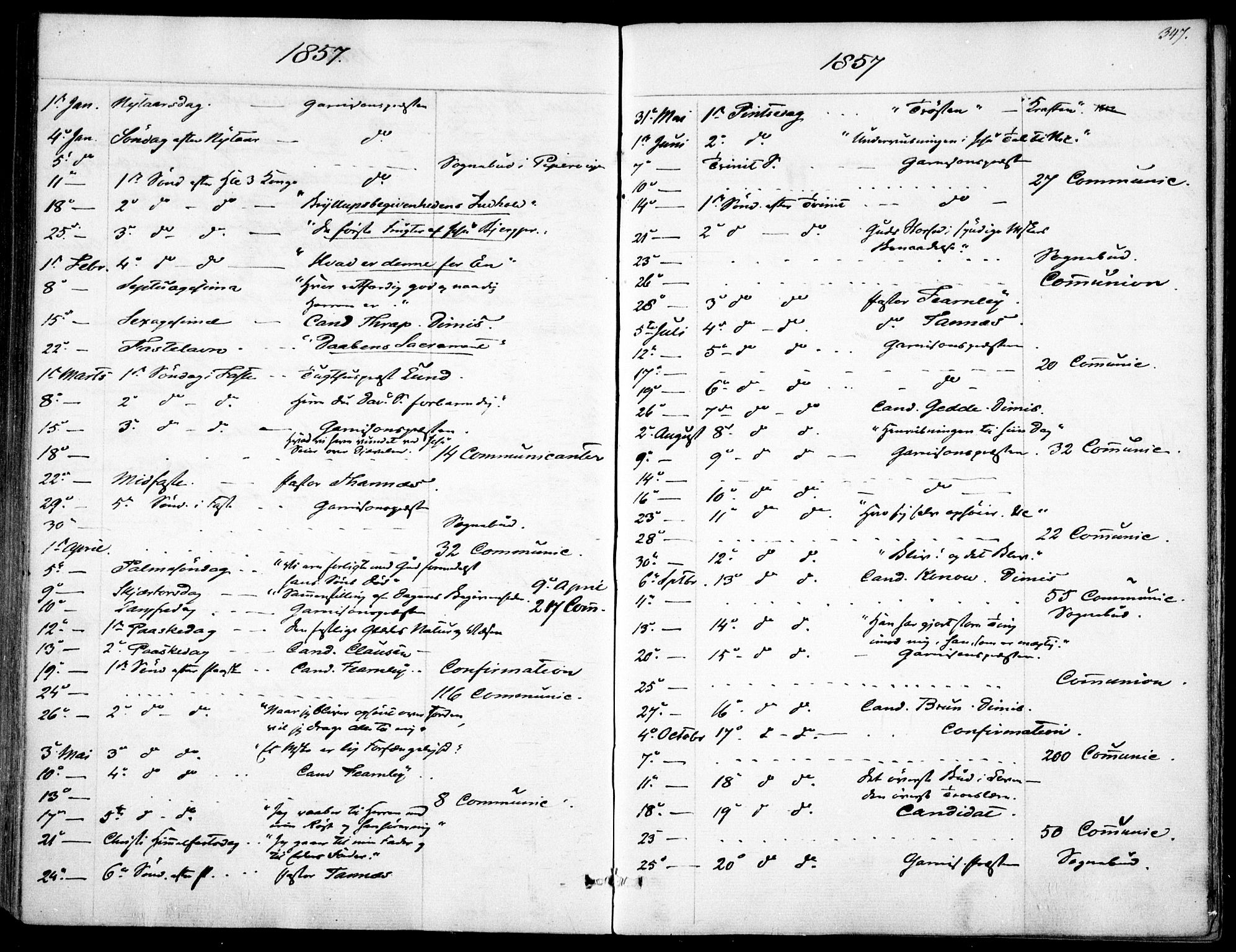 Garnisonsmenigheten Kirkebøker, AV/SAO-A-10846/F/Fa/L0009: Ministerialbok nr. 9, 1842-1859, s. 347