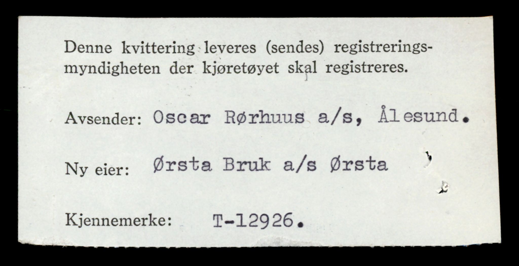 Møre og Romsdal vegkontor - Ålesund trafikkstasjon, AV/SAT-A-4099/F/Fe/L0036: Registreringskort for kjøretøy T 12831 - T 13030, 1927-1998, s. 1494