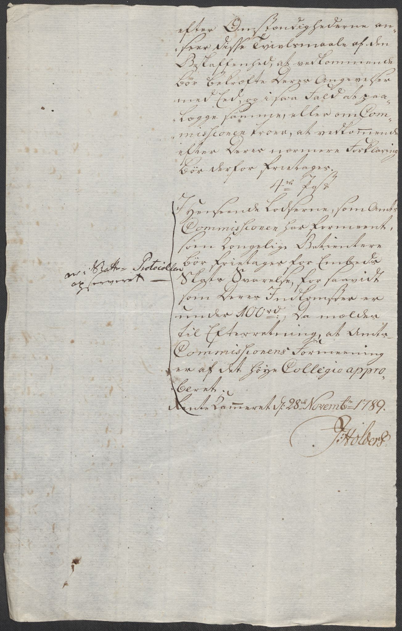 Rentekammeret inntil 1814, Reviderte regnskaper, Mindre regnskaper, RA/EA-4068/Rf/Rfe/L0018: Jarlsberg grevskap, Jæren og Dalane fogderi, 1789, s. 232