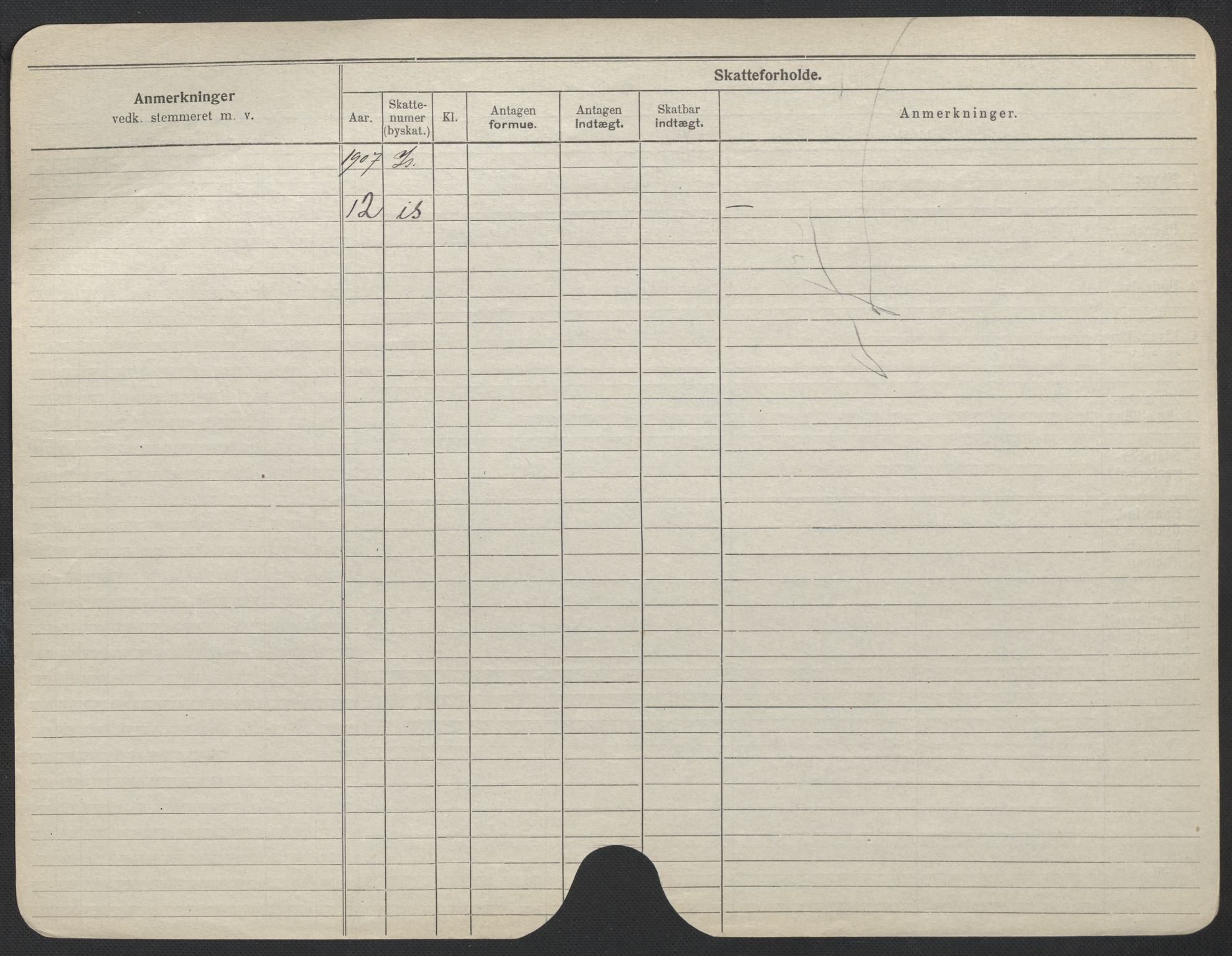 Oslo folkeregister, Registerkort, AV/SAO-A-11715/F/Fa/Fac/L0017: Kvinner, 1906-1914, s. 207b