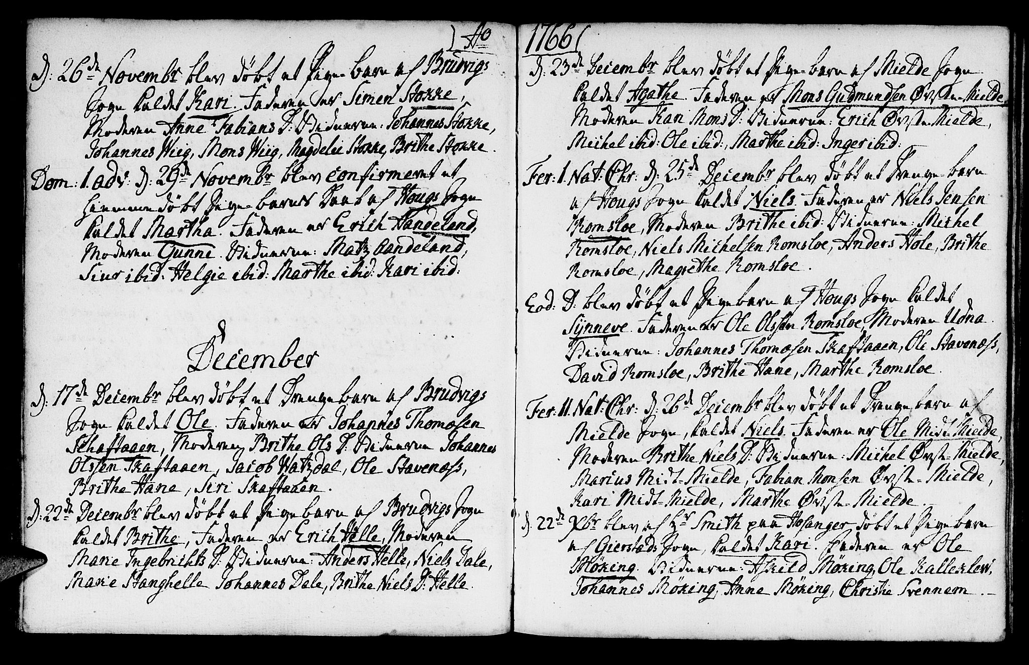 Haus sokneprestembete, SAB/A-75601/H/Haa: Ministerialbok nr. A 8, 1754-1769, s. 105