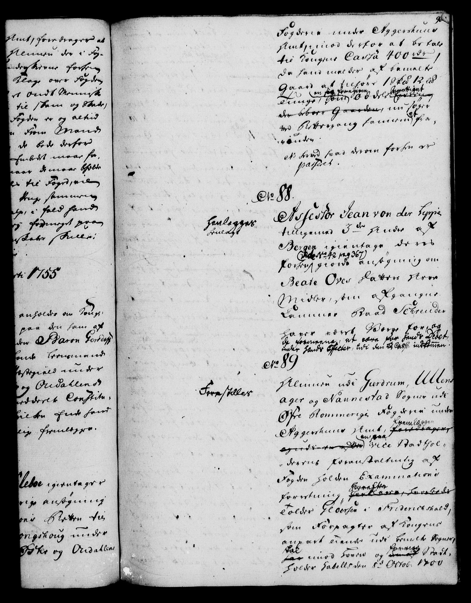 Rentekammeret, Kammerkanselliet, RA/EA-3111/G/Gh/Gha/L0033: Norsk ekstraktmemorialprotokoll (merket RK 53.78), 1755-1756, s. 95