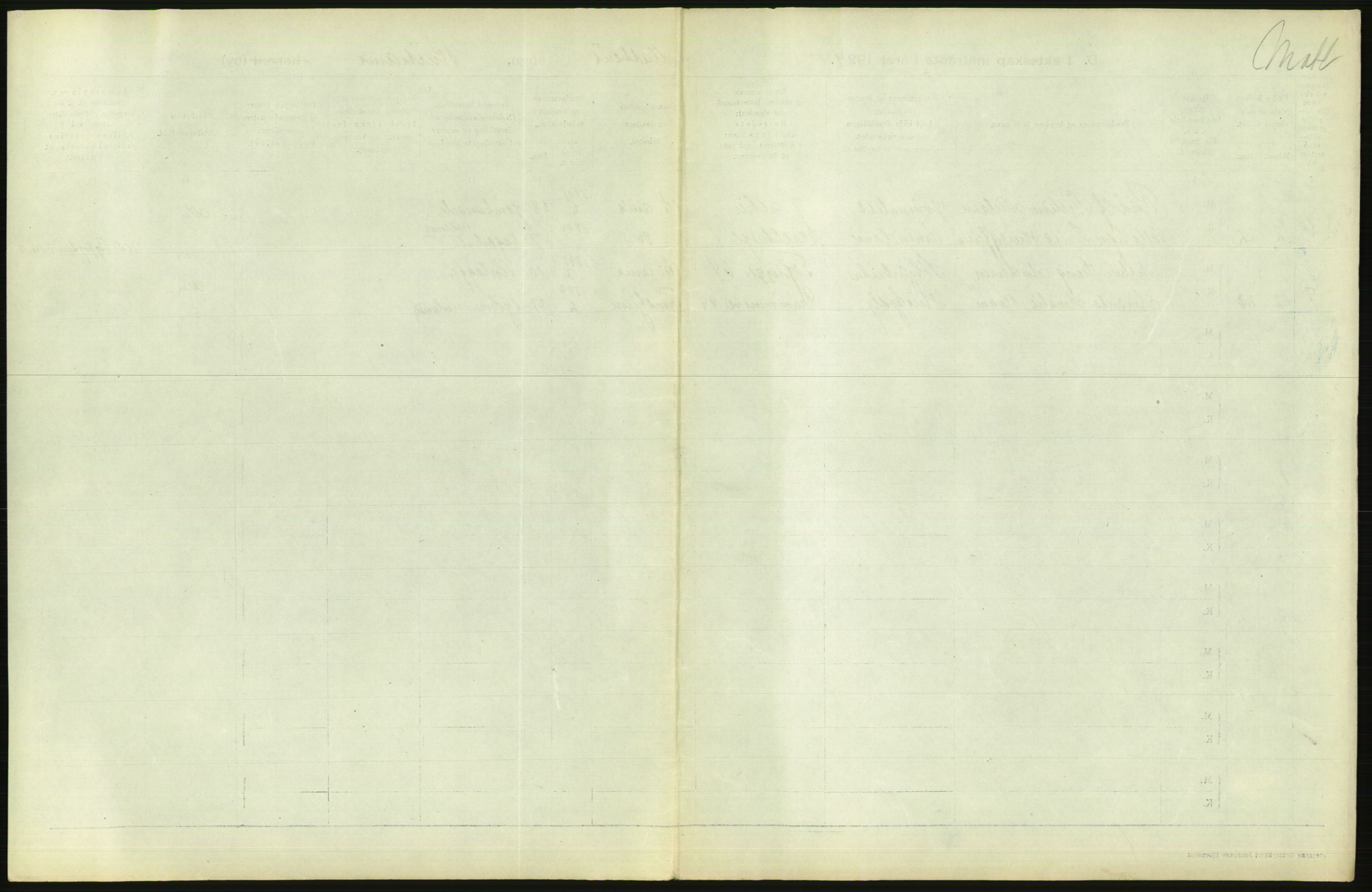 Statistisk sentralbyrå, Sosiodemografiske emner, Befolkning, AV/RA-S-2228/D/Df/Dfc/Dfcd/L0007: Kristiania: Gifte, 1924, s. 755