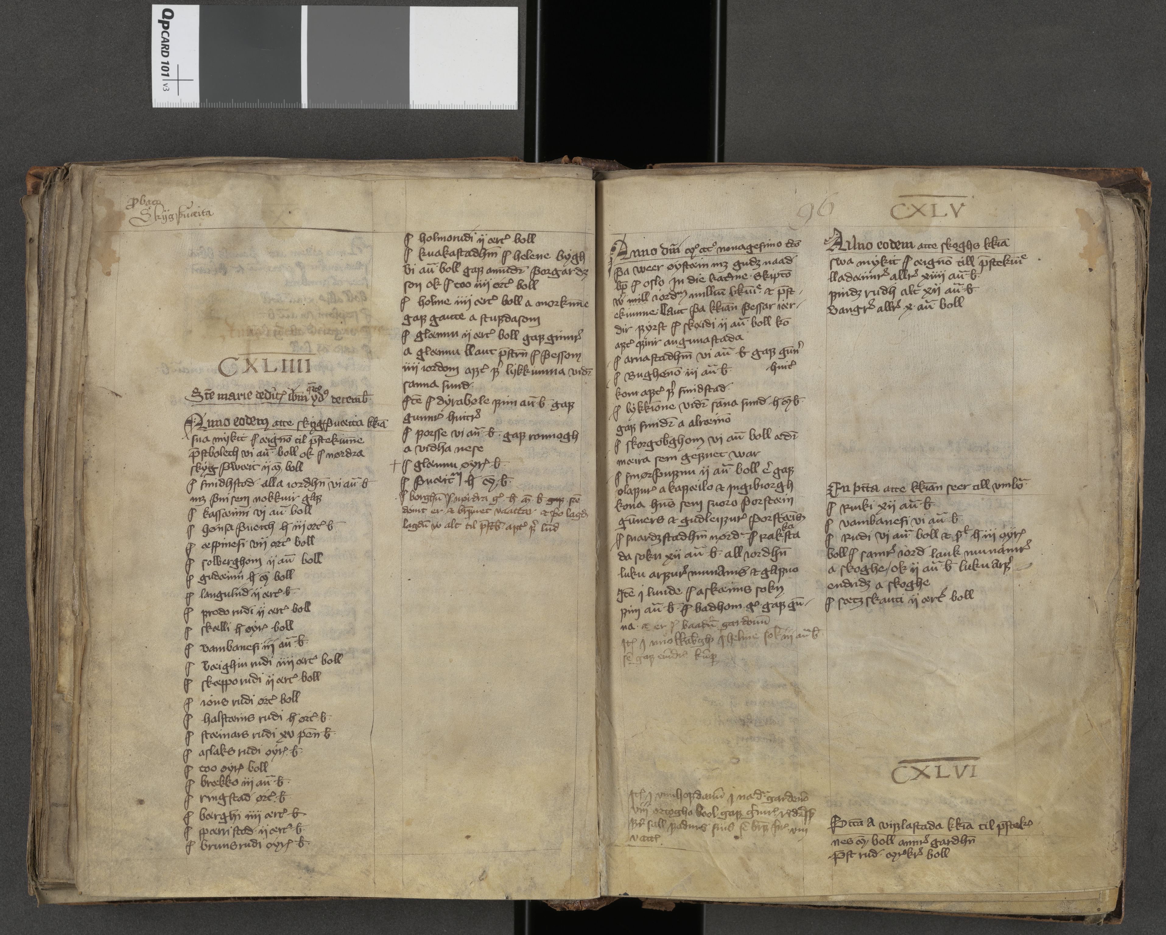 Riksarkivets diplomsamling, AV/RA-EA-5965/F05/L0242: NRA AM 328 fol., 1390-1400, s. 95b-96a